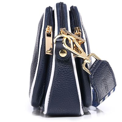 Echtes Leder Tasche Umhängetasche Schultertasche Handtasche Crossover