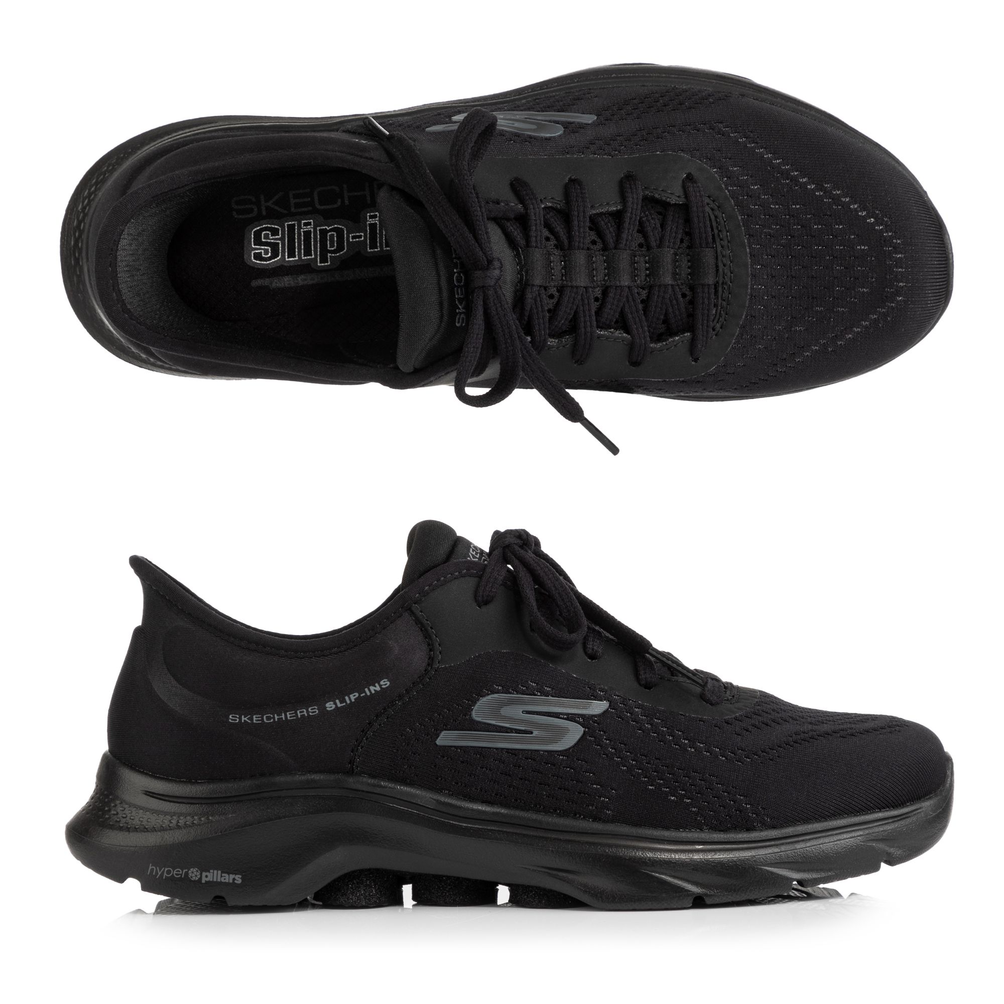 SKECHERS Damen-Sneaker Go Walk 7- Valin Engineered Mesh Hands Free Slip-Ins®