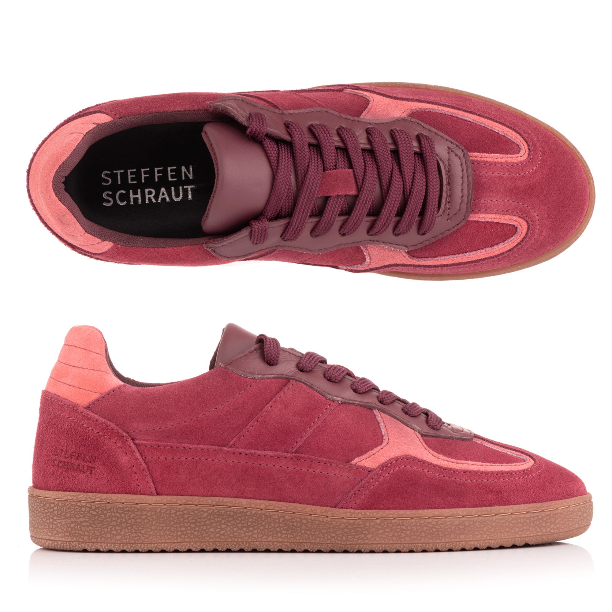 STEFFEN SCHRAUT Damen-Sneaker Wildleder Farbmix Made in Portugal