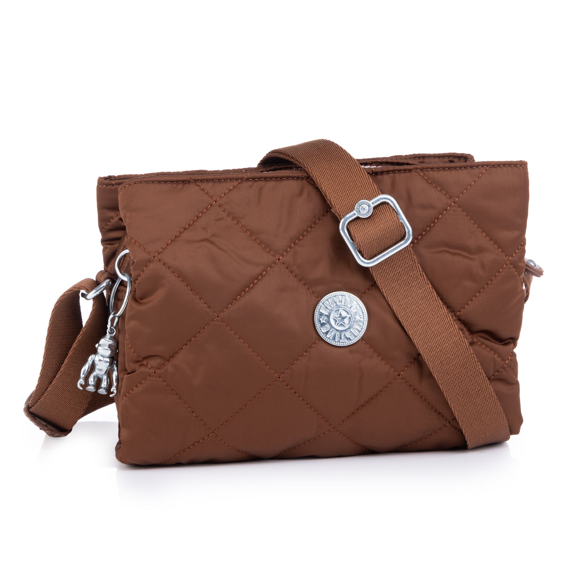 KIPLING® Umhängetasche Eugine Rautensteppung 3 Fächer