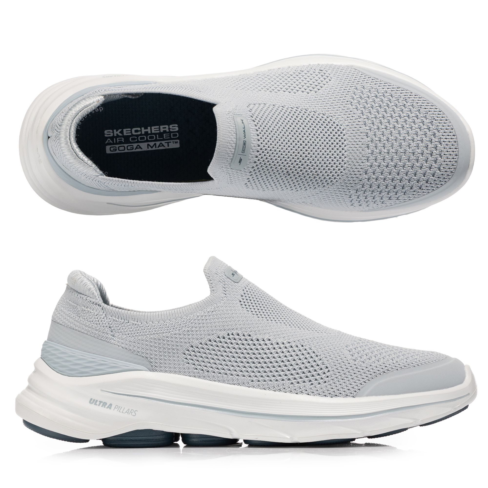  SKECHERS Damen-Slipper Go Walk 8 Strick Ultra Go® Dämpfung