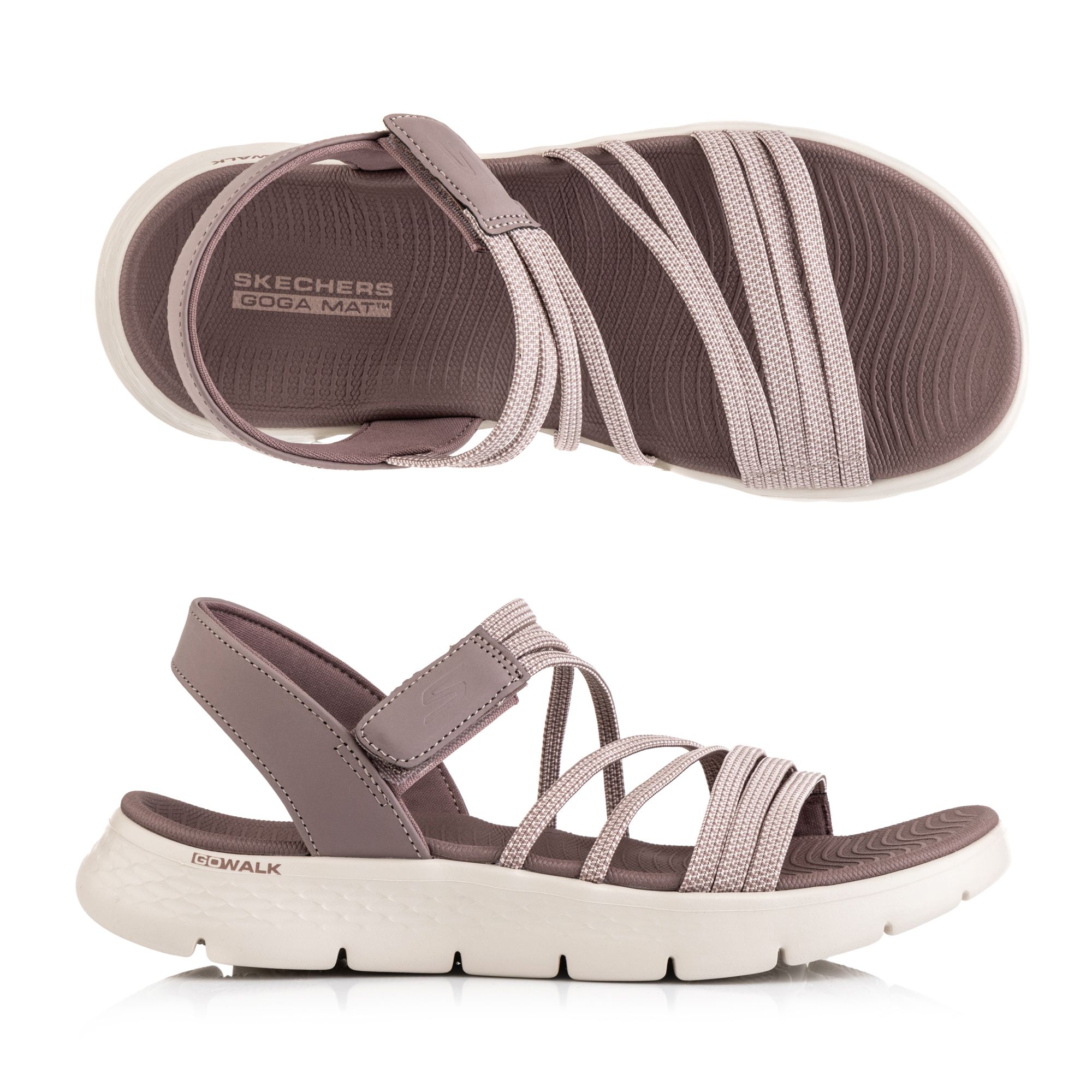 SKECHERS Damen-Sandale Emma Materialmix ULTRA GO®