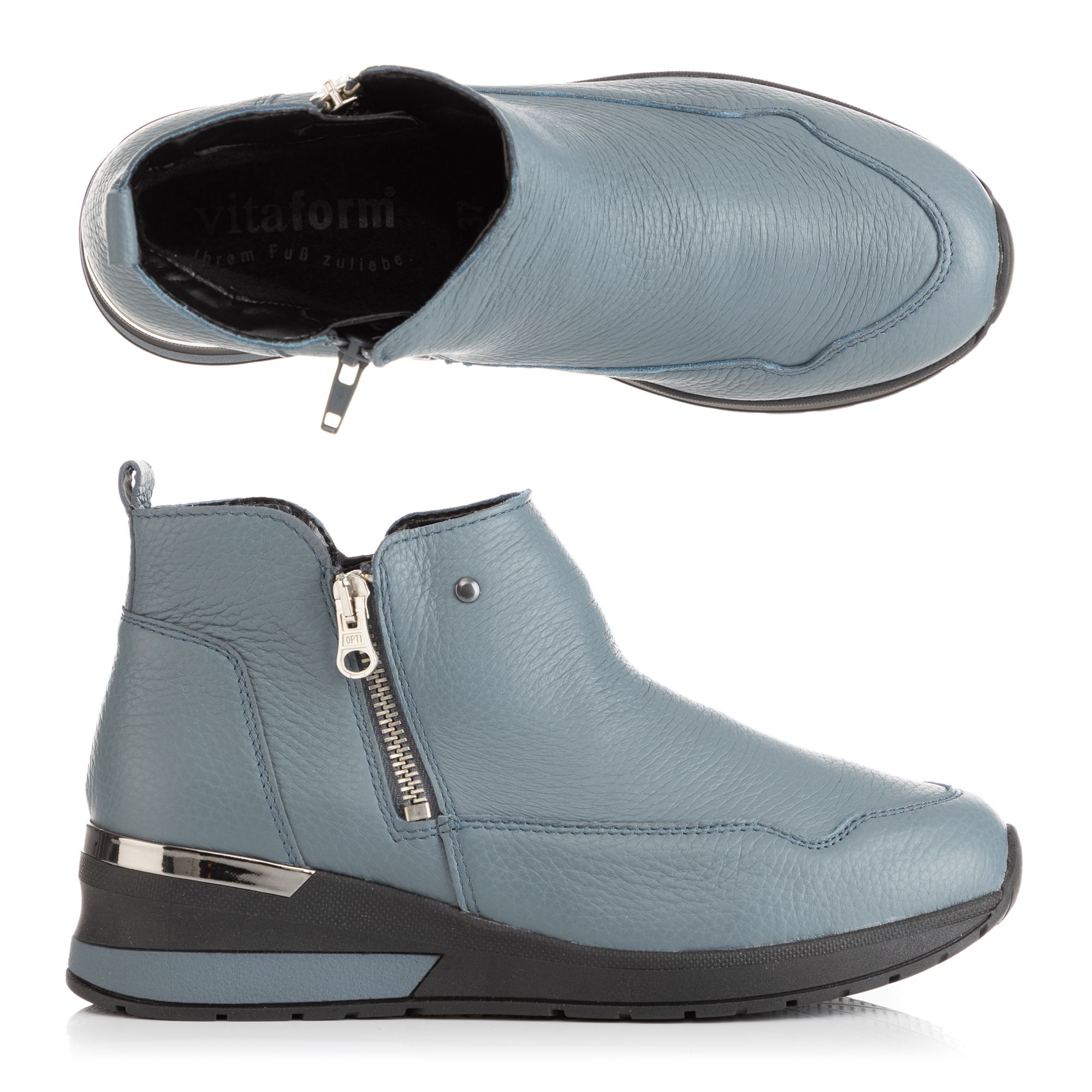 VITAFORM Damen-Stiefelette Hirschleder Shock Absorber Sohle Nina