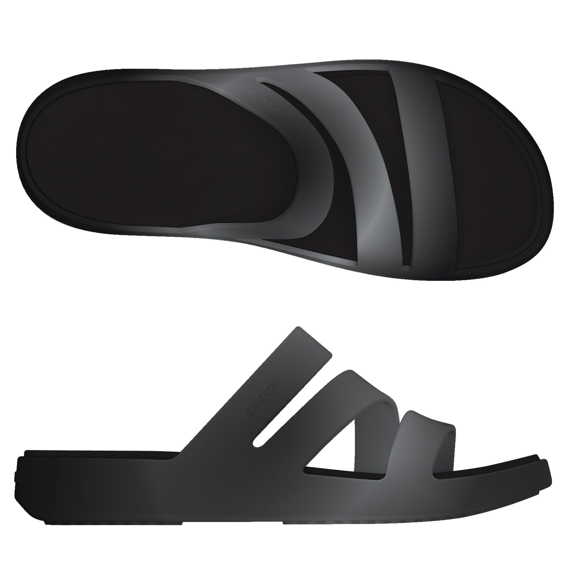 CROCS™ Damen- Pantolette Getaway nahtlose Riemen Free Feel Technology™