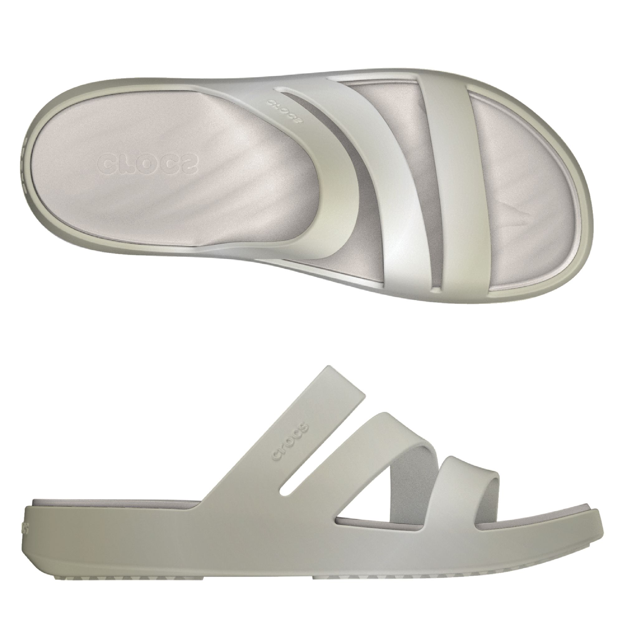 CROCS™ Damen- Pantolette Getaway nahtlose Riemen Free Feel Technology™