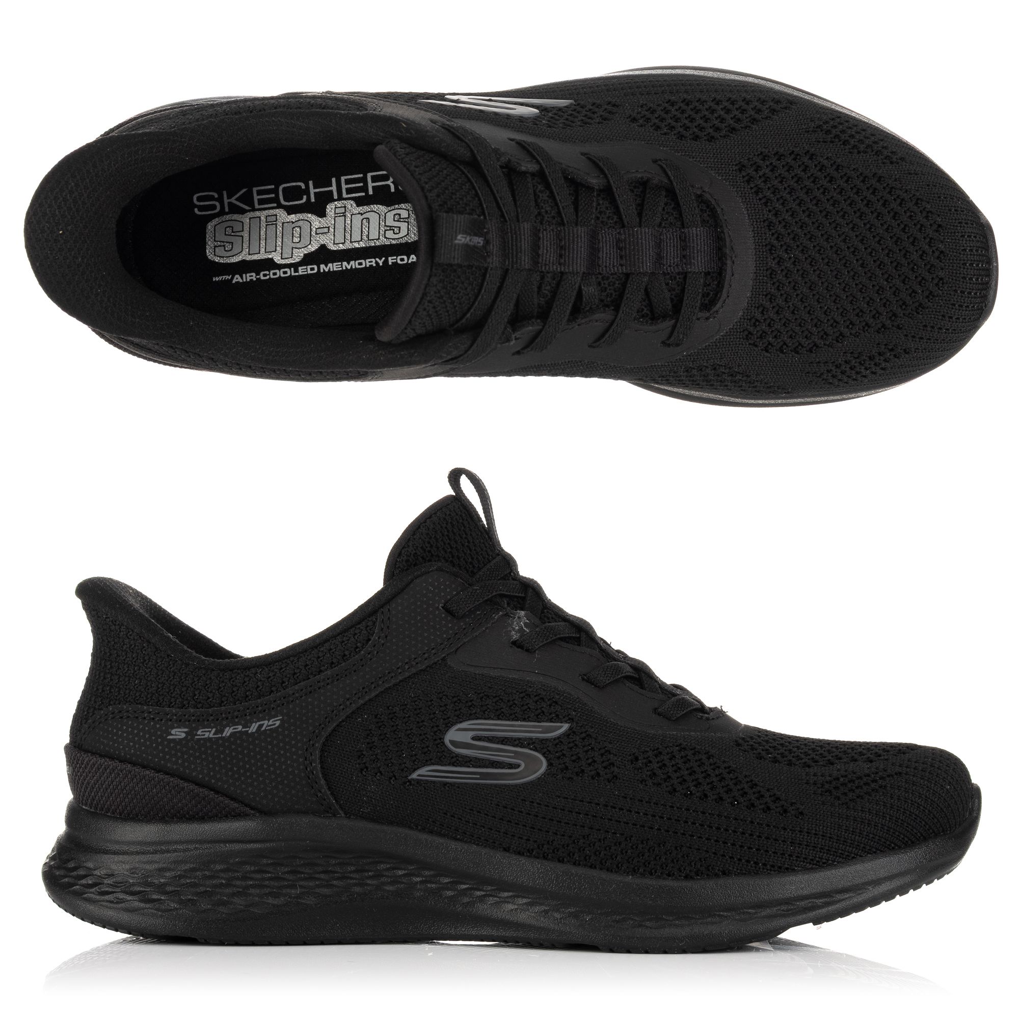 SKECHERS Damen-Slipper Skech Lite Pro 2.0 Strick Hands Free Slip-Ins®