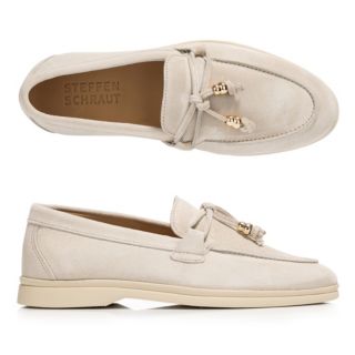 STEFFEN SCHRAUT Loafer Veloursleder flexible Laufsohle Weite G
