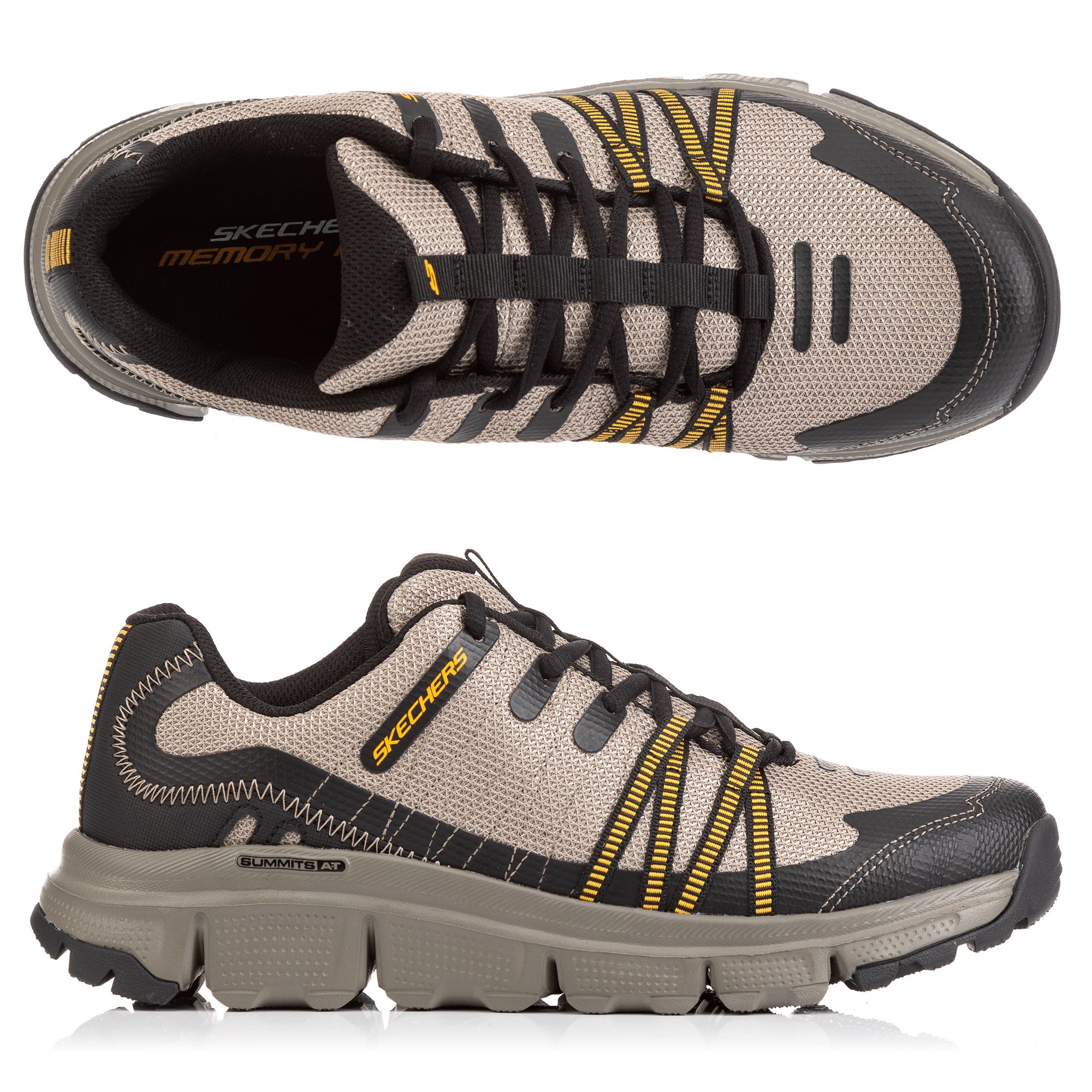 SKECHERS Herren-Trekkingschuh Summits At Mesh Memory Foam