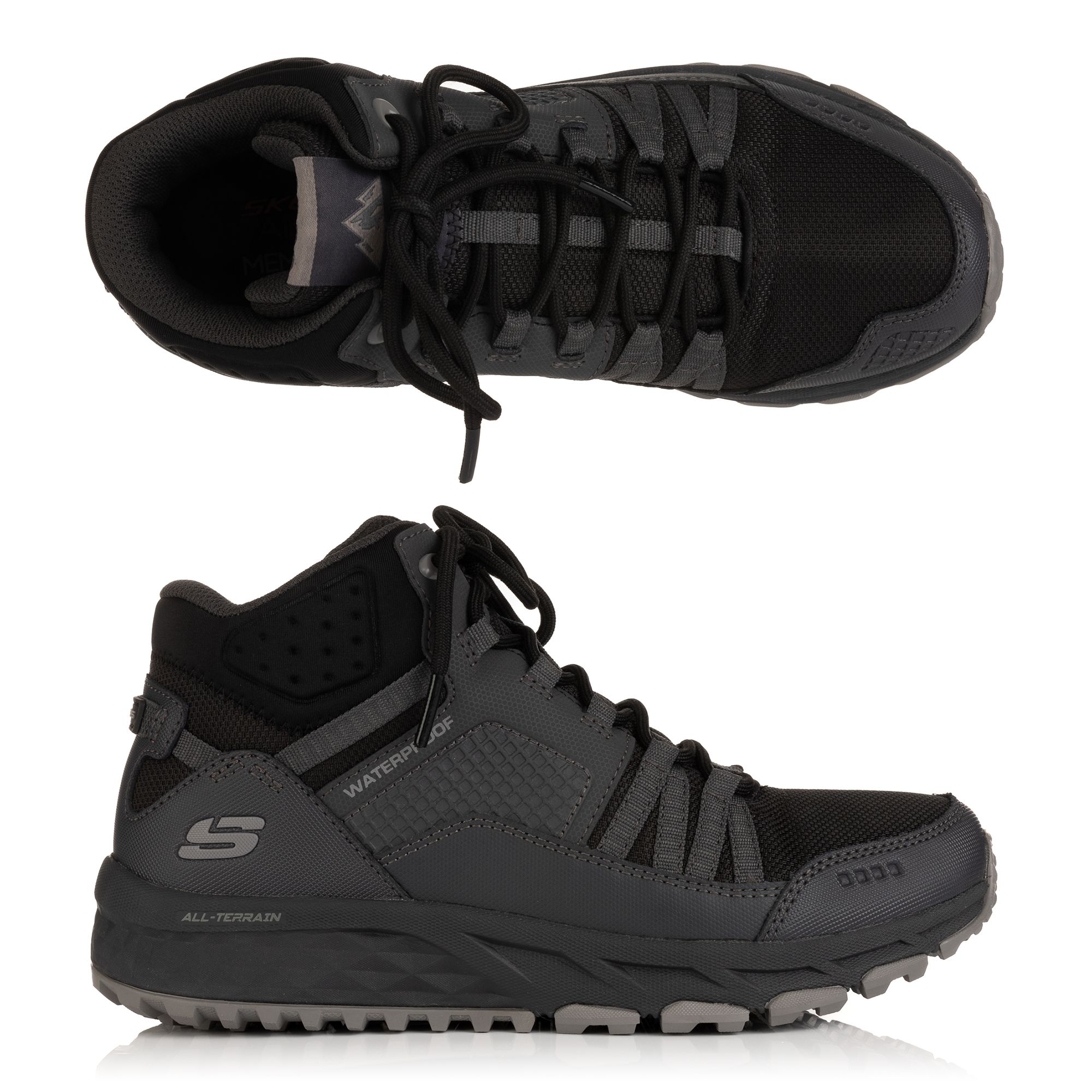 SKECHERS Damen-Trekkingschuh Escape Plan Materialmix Memory Foam