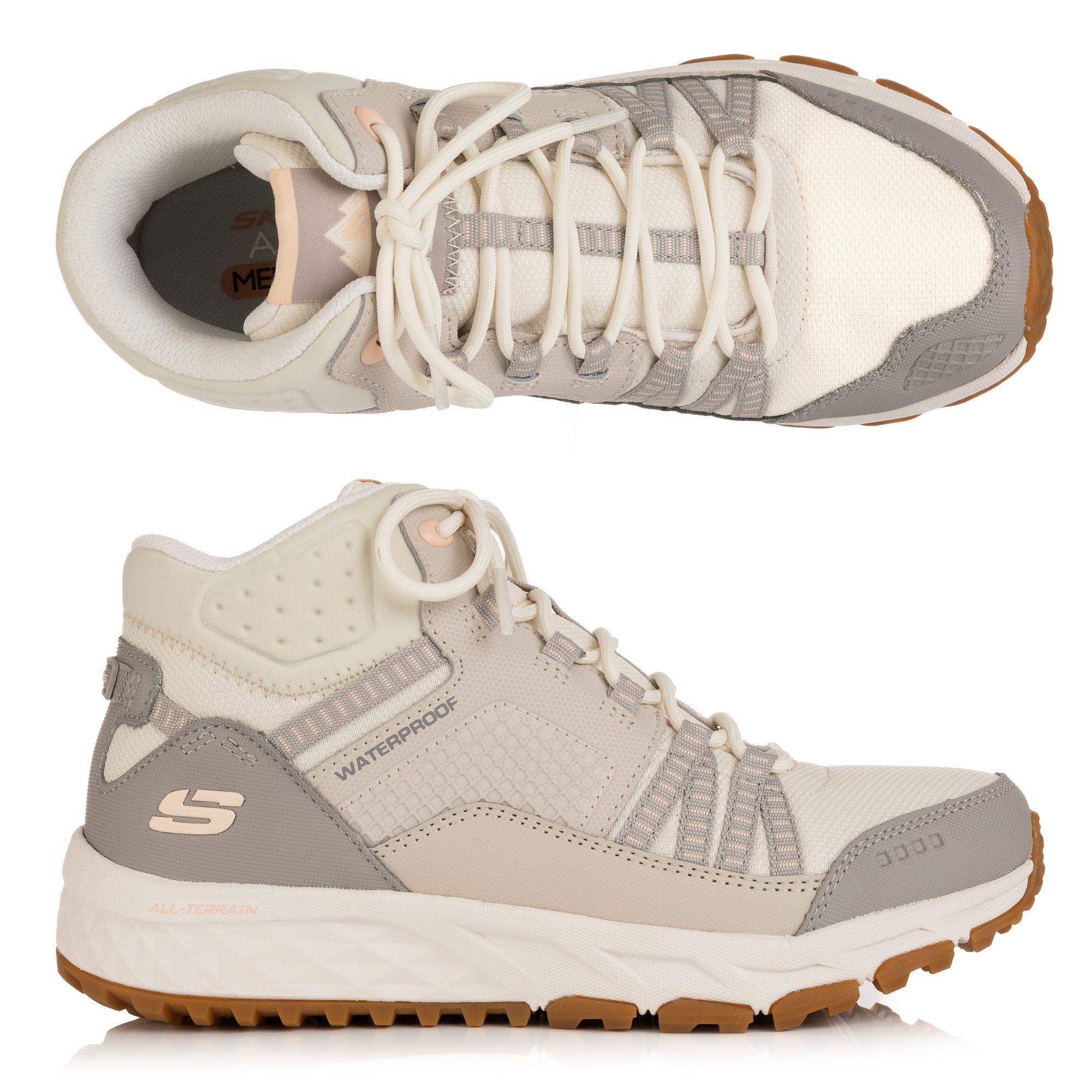 SKECHERS Damen-Trekkingschuh Escape Plan Materialmix Memory Foam