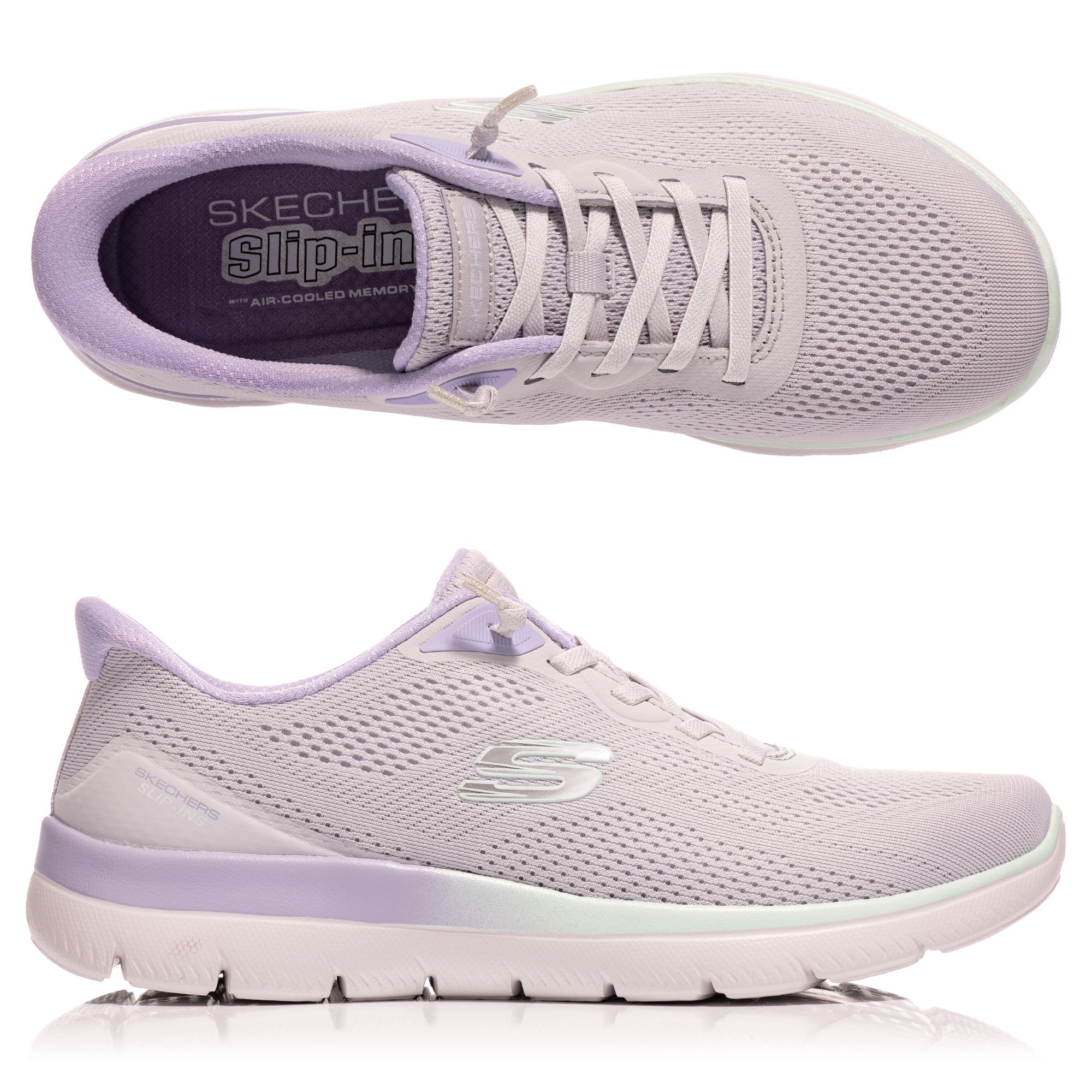 SKECHERS Damen-Slipper Summits-Sweet Skies Mesh Hands Free Slip-Ins®