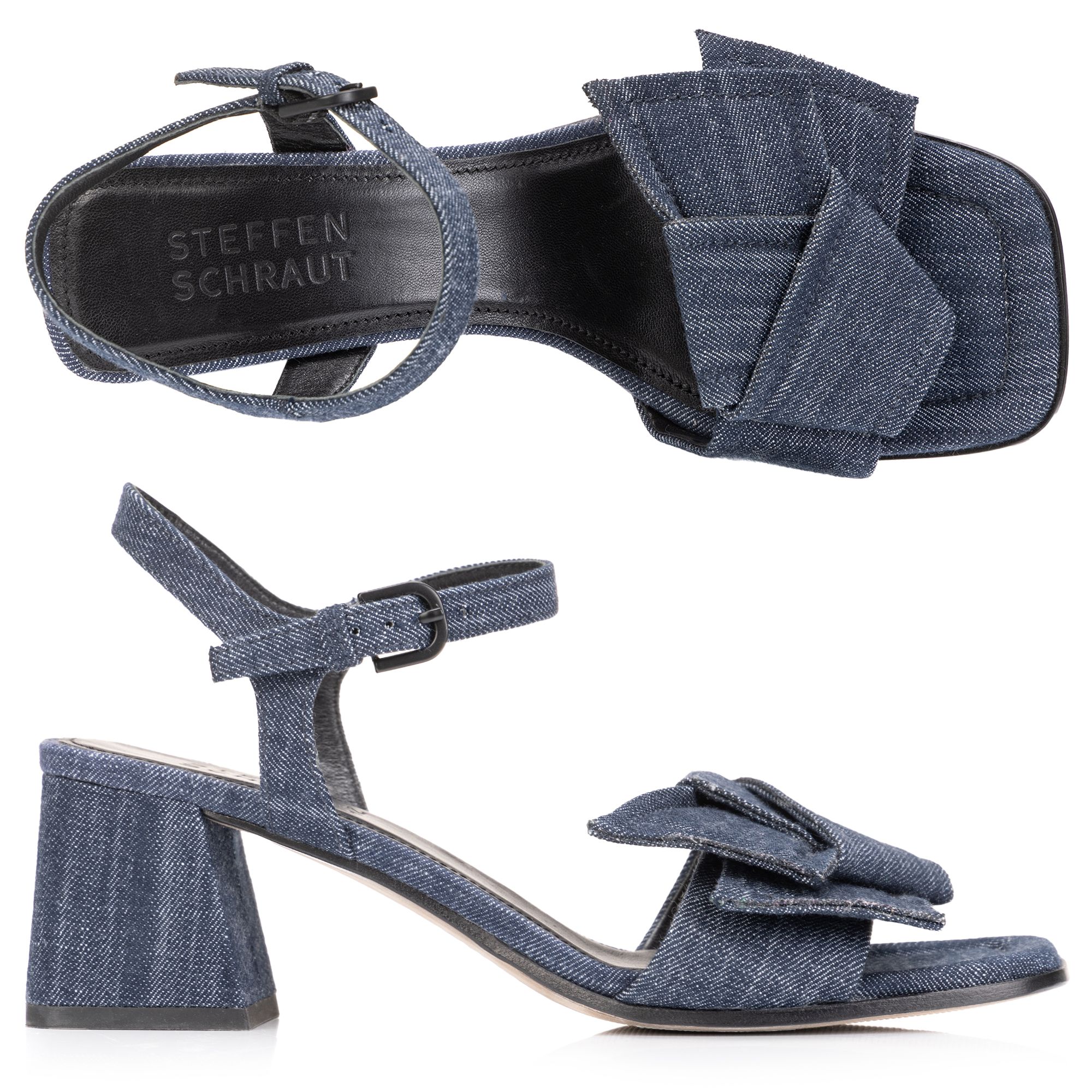 STEFFEN SCHRAUT by Kennel & Schmenger Damen-Sandalette verstellbare Riemen Absatz ca. 6cm