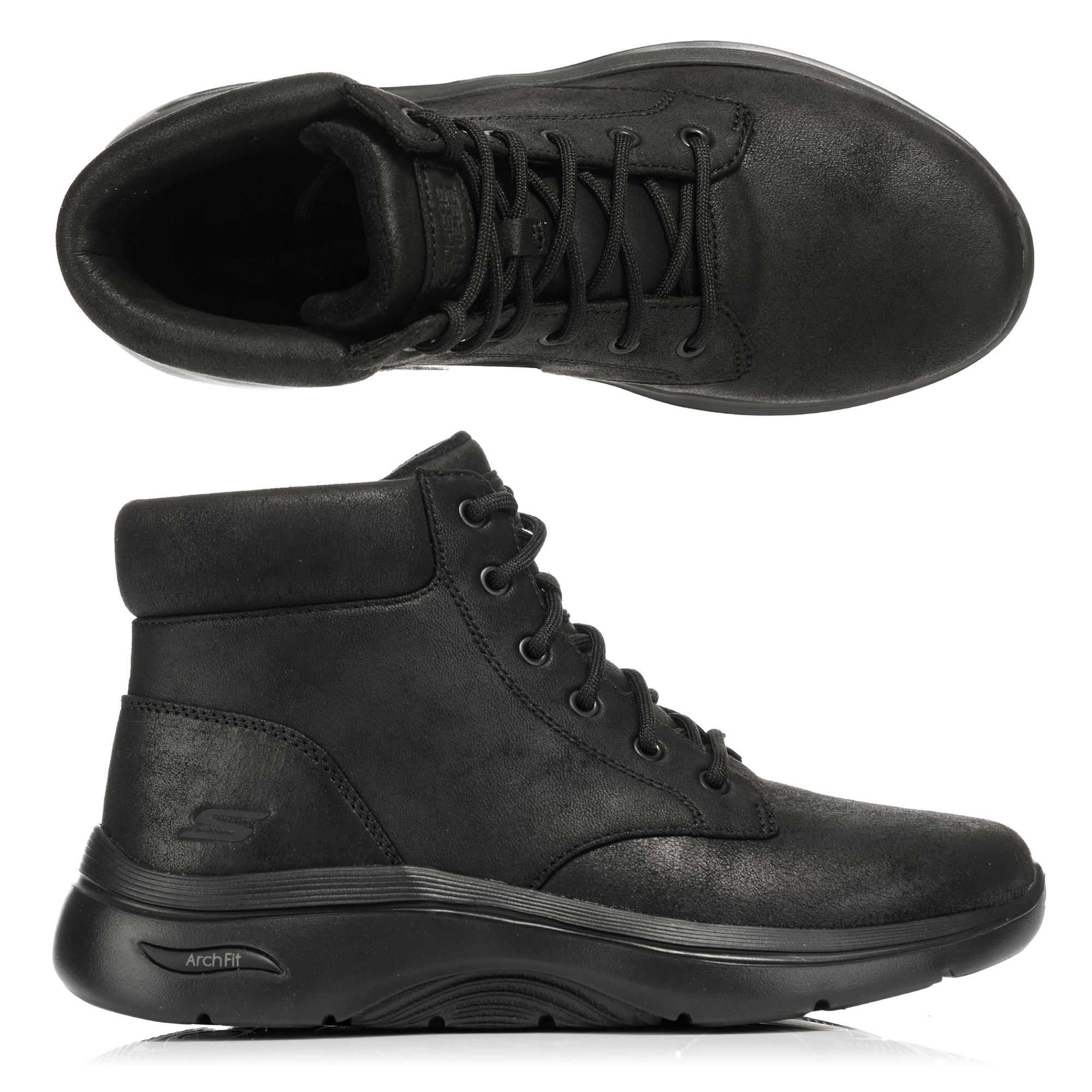 SKECHERS Damen-Stiefelette Go Walk Arch Fit 2.0 Ultra Go®-Dämpfung wasserdicht