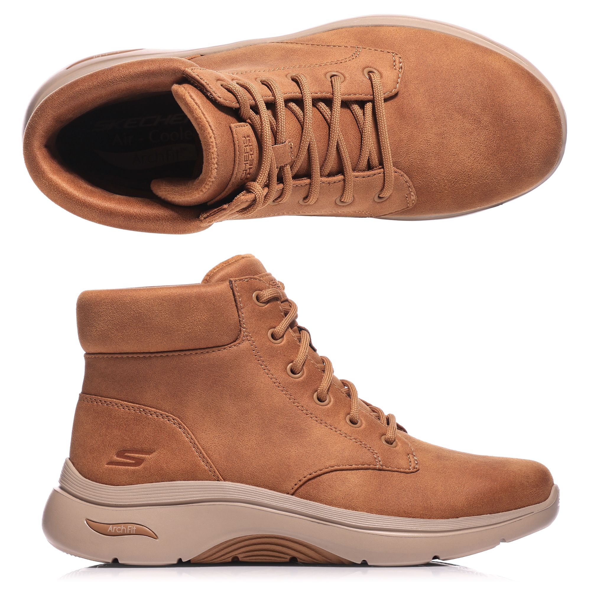 SKECHERS Damen-Stiefelette Go Walk Arch Fit 2.0 Ultra Go®-Dämpfung wasserdicht