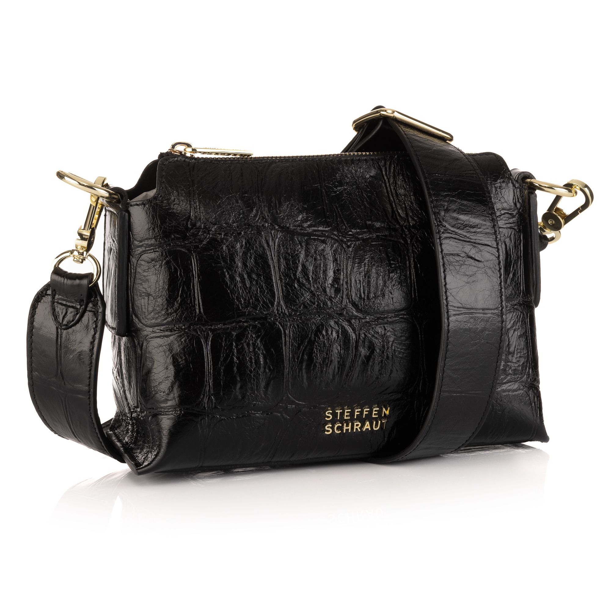 STEFFEN SCHRAUT by Abro Umhängetasche echt Leder aus Italien