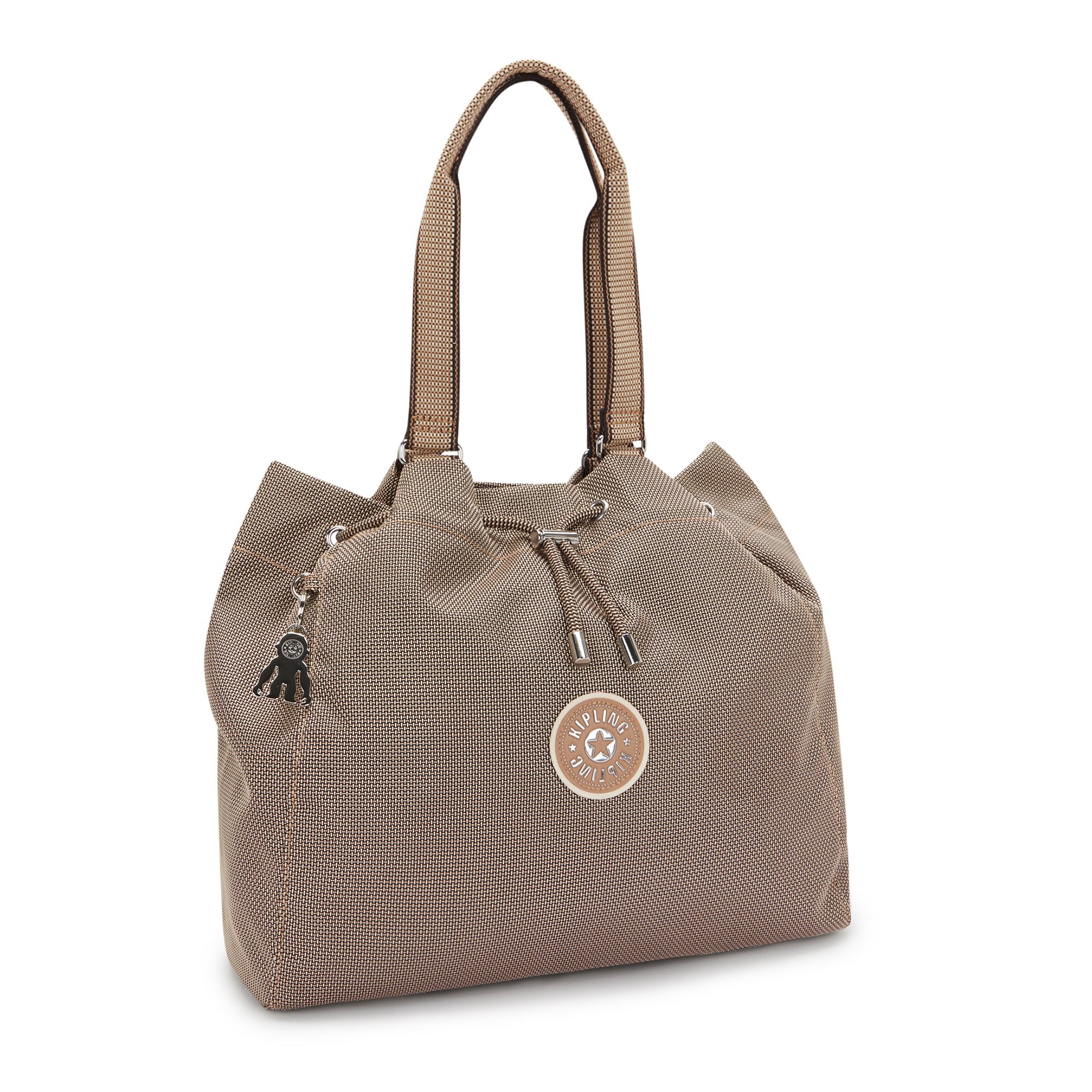 KIPLING® Schultertasche Kamryn 4 Funktionsfächer Kordelzug