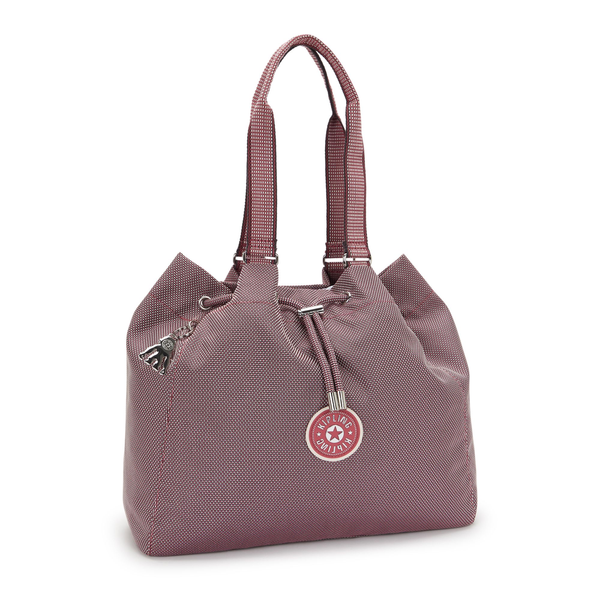 KIPLING® Schultertasche Kamryn 4 Funktionsfächer Kordelzug