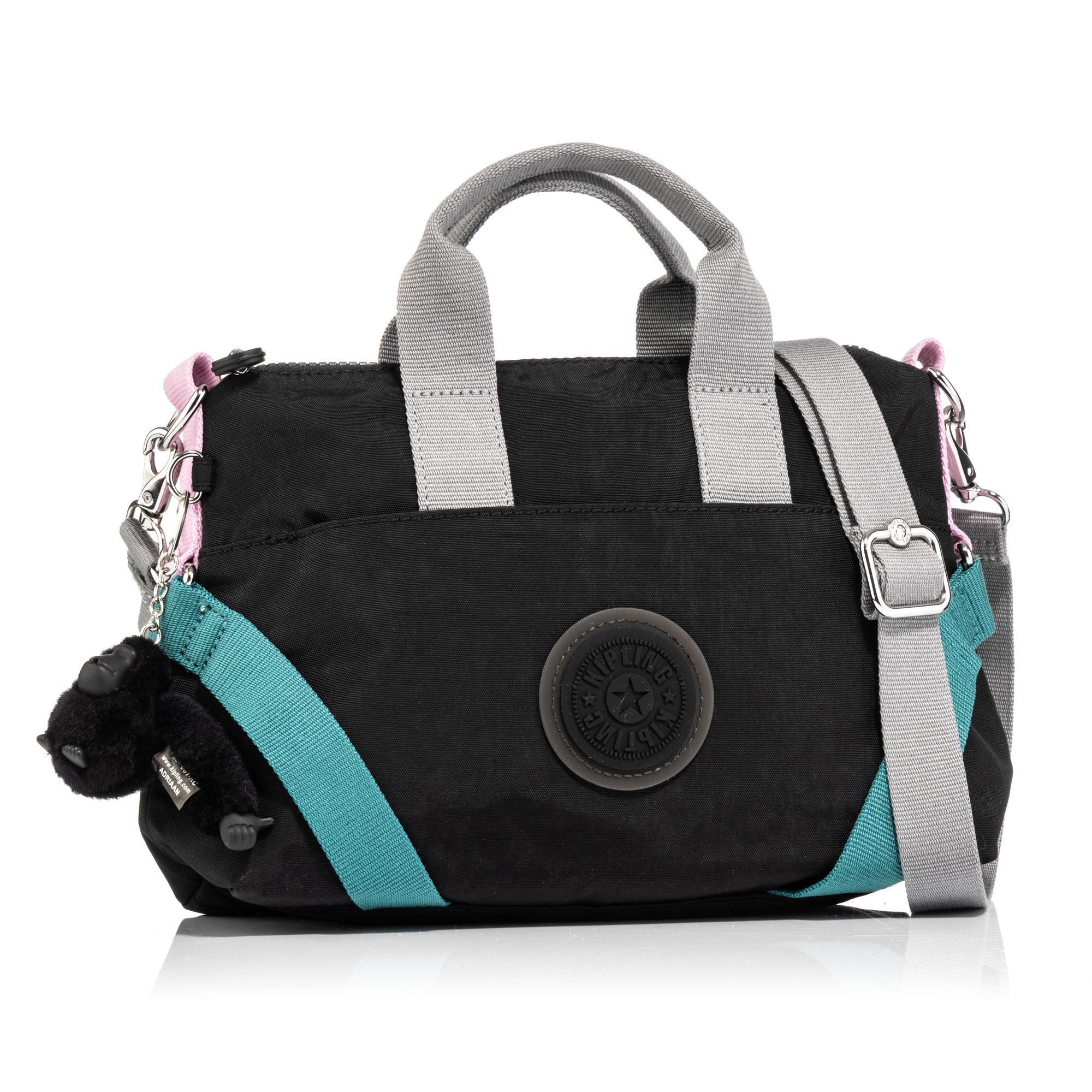 KIPLING® Midi-Umhängetasche Marthyna Color-Block-Details abnehmbarer Riemen