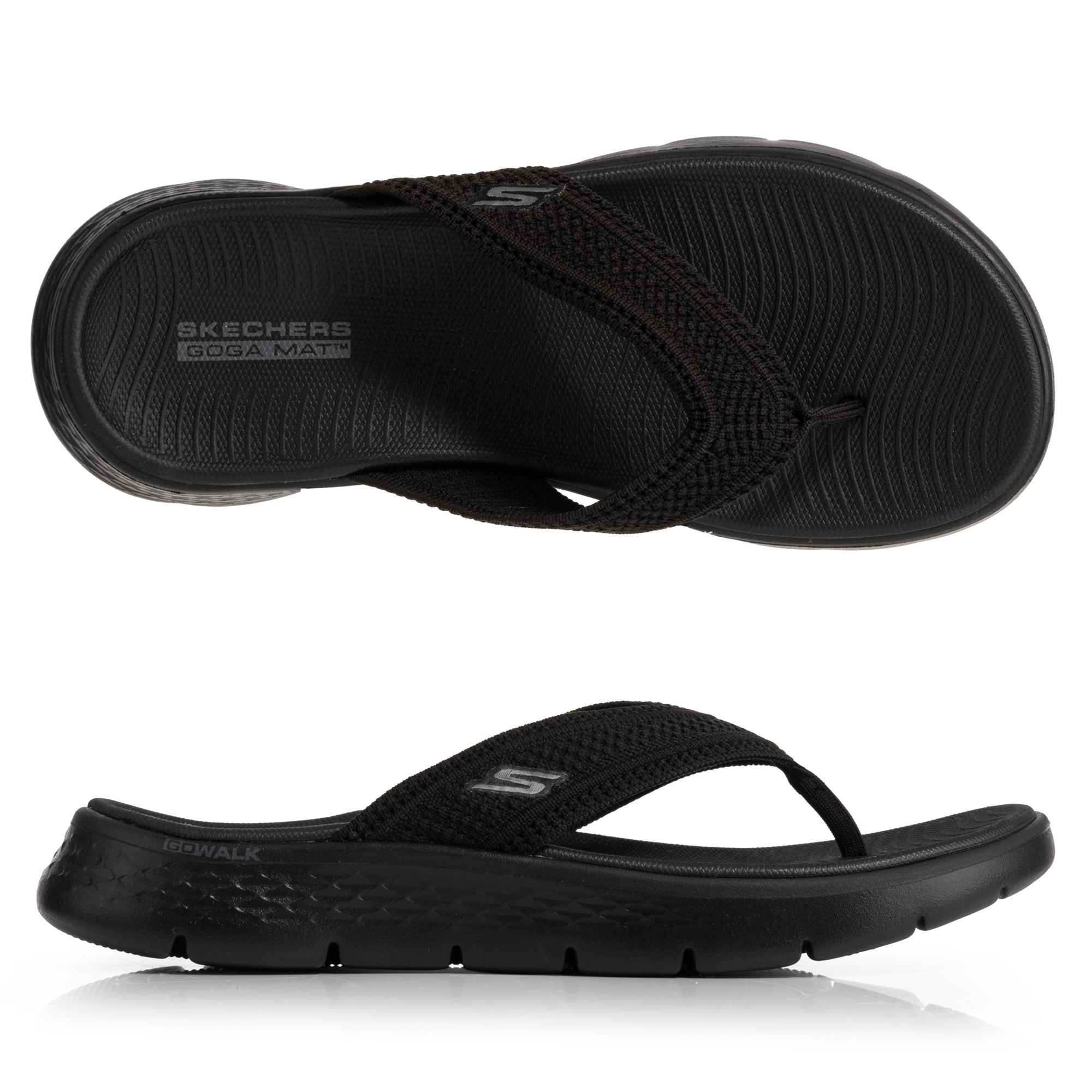 SKECHERS Damen-Pantolette Go Walk Flex-Holly Strick ULTRA GO® Dämpfung