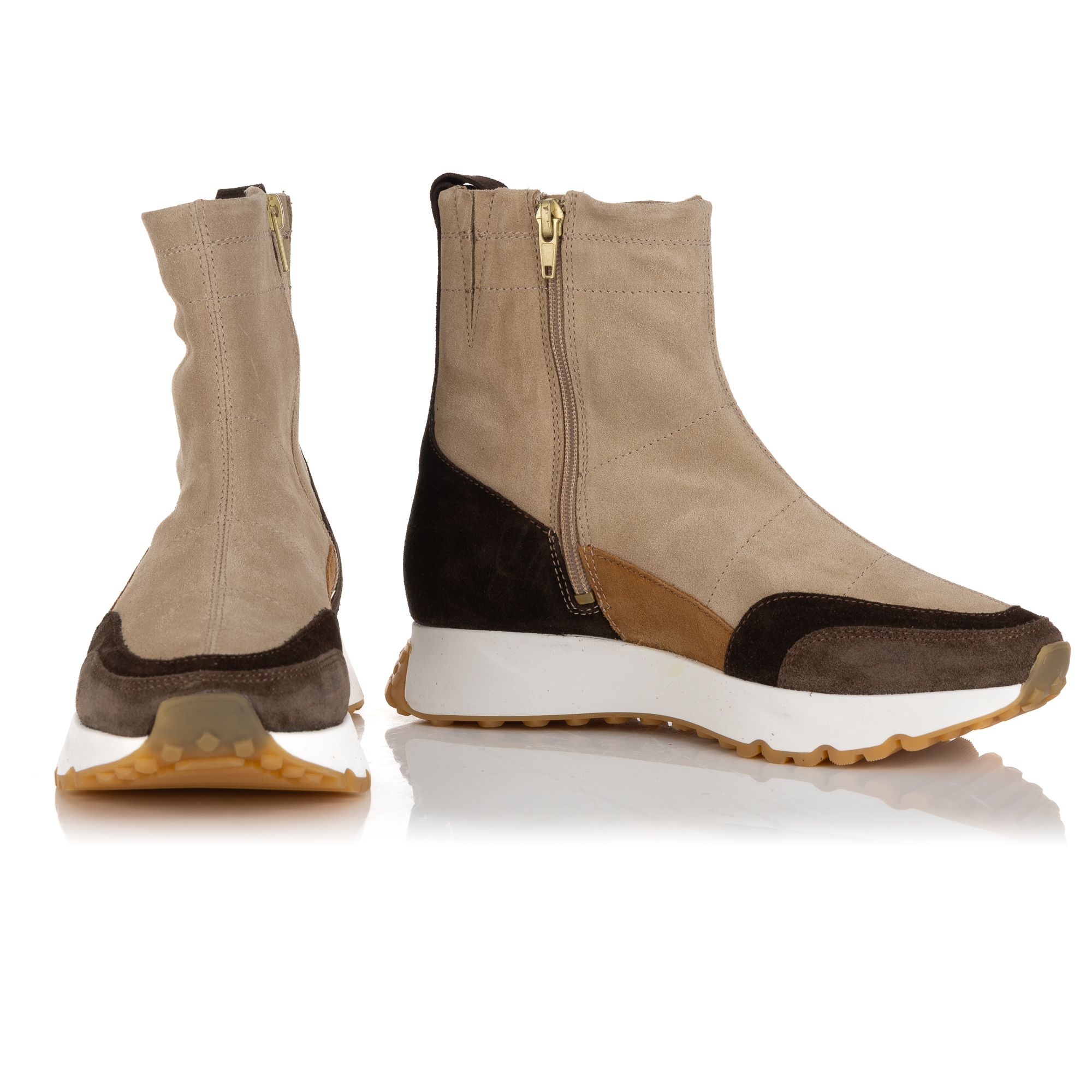 DAWID by Dawid Tomaszewski Damen-Stiefelette echt Leder Leder-Mix
