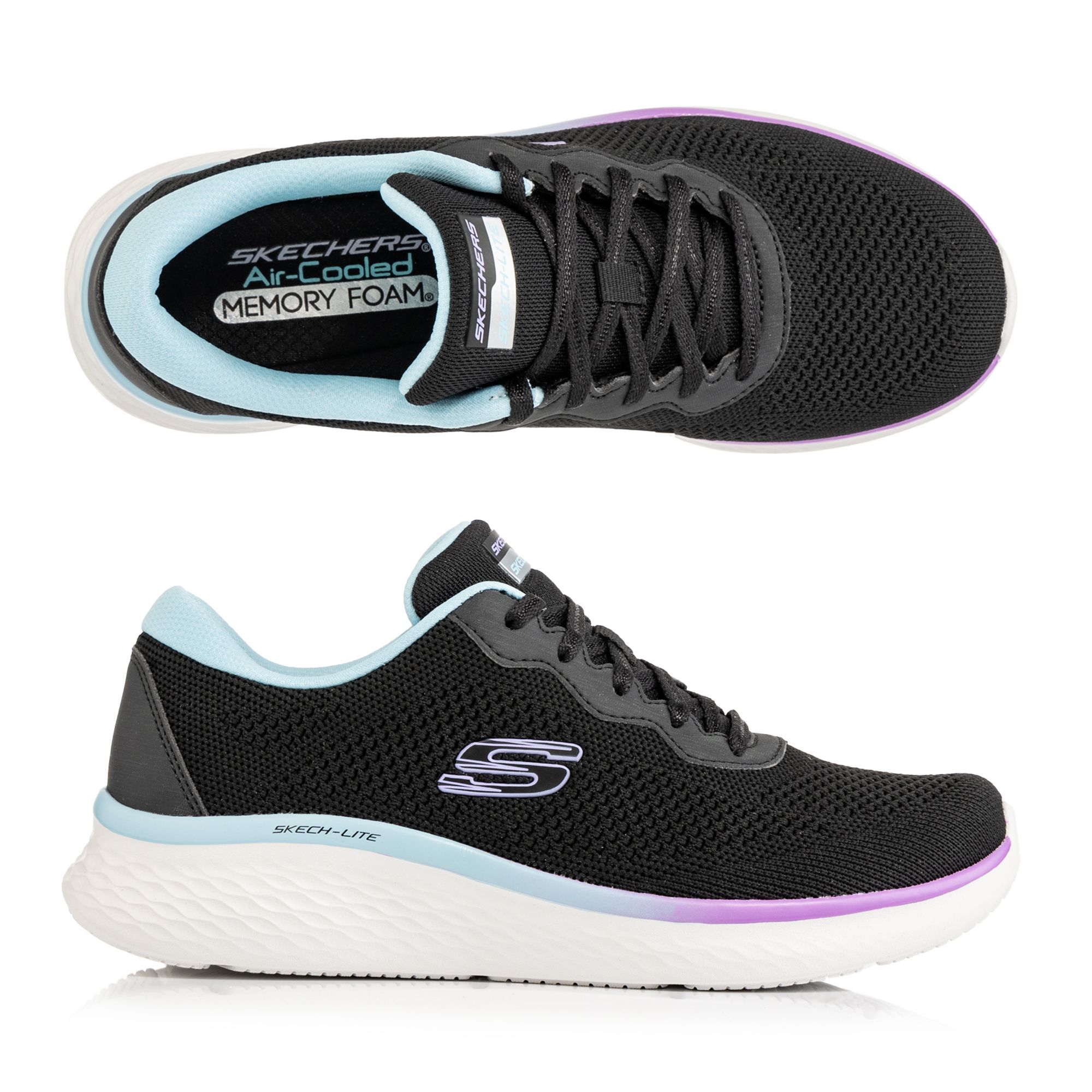 SKECHERS Damen-Sneaker Skech-Lite Pro Strick Memory Foam