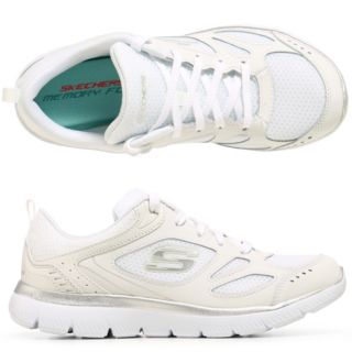 SKECHERS Damen-Sneaker Summits Materialmix Memory Foam