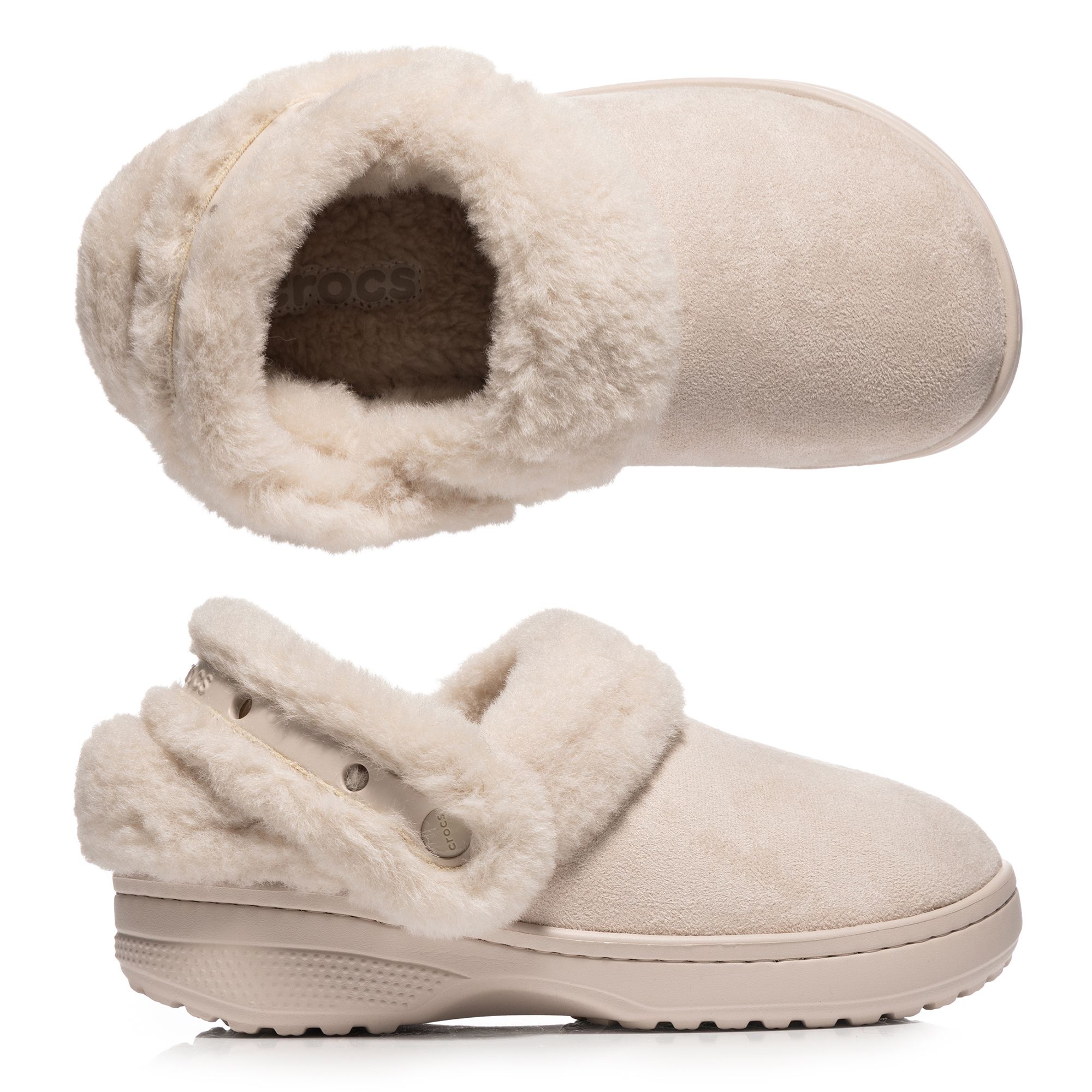 CROCS™ Damen-Cloq Classic Unfurgtble Croslite™-Außensohle Dual Crocs Comfort™