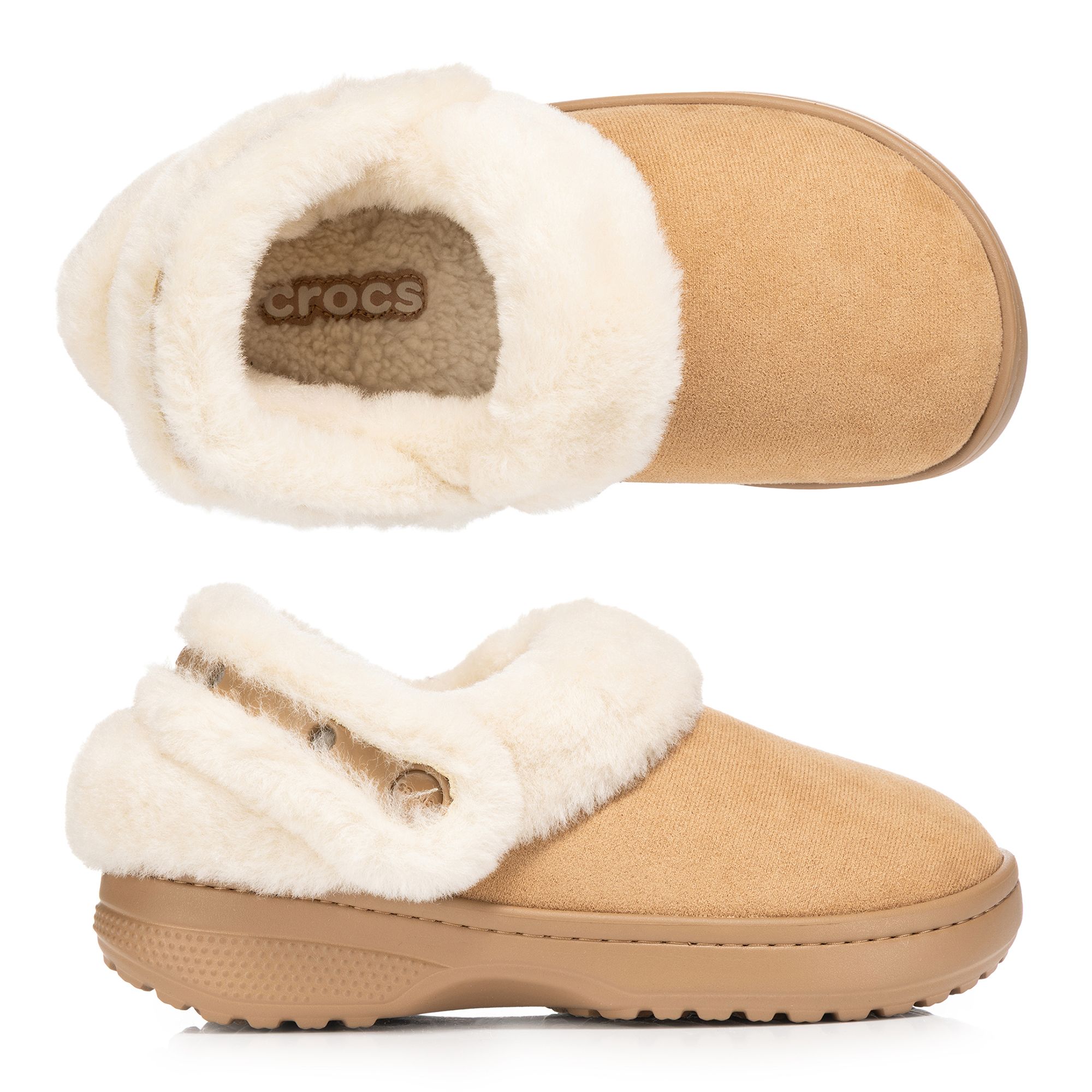 CROCS™ Damen-Cloq Classic Unfurgtble Croslite™-Außensohle Dual Crocs Comfort™
