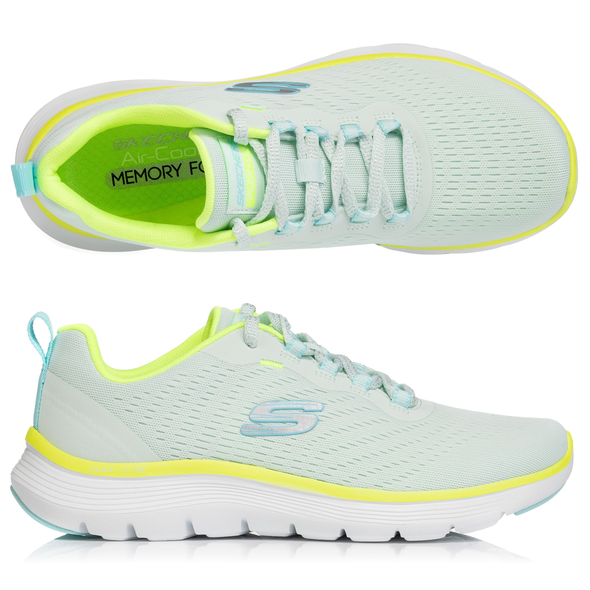 SKECHERS Damen-Sneaker Flex Appeal 5.0 Mesh Memory Foam