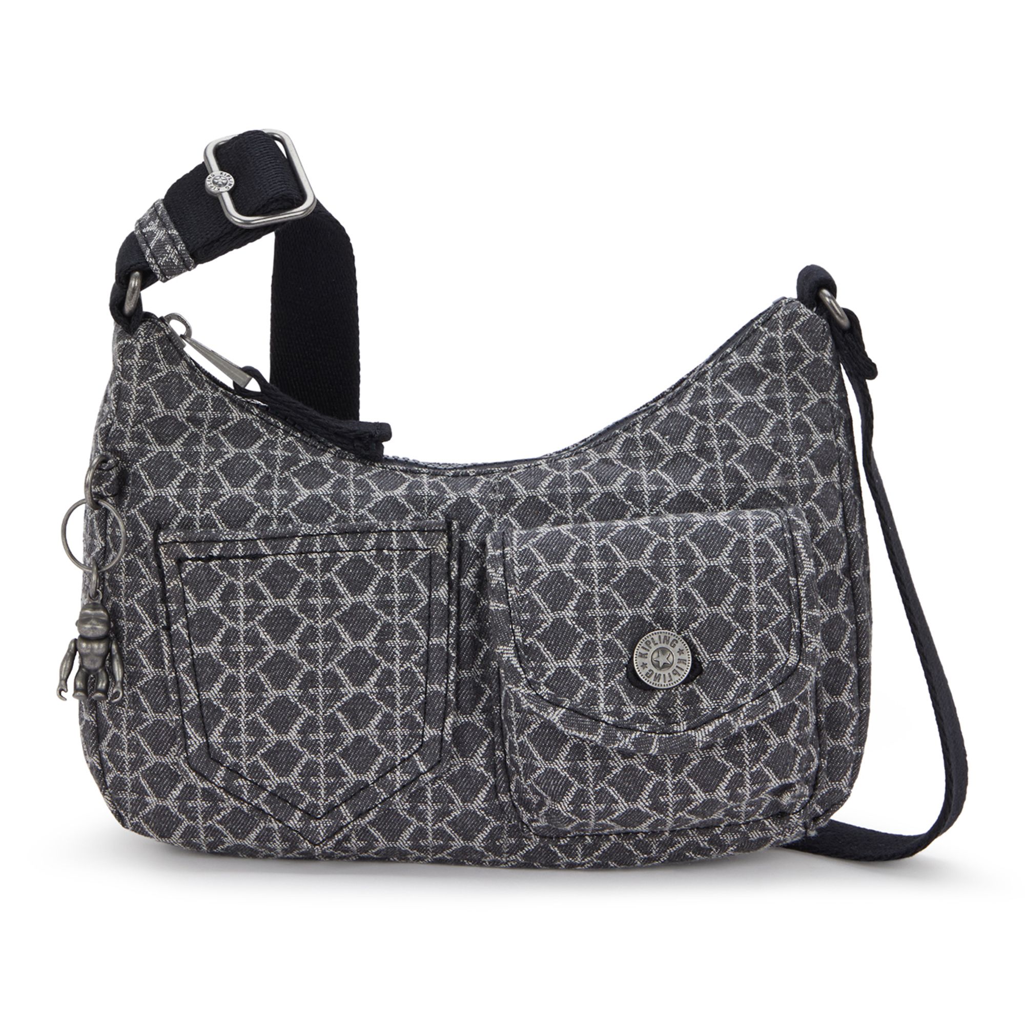 KIPLING® Schultertasche Kenda aufgesetzte Fronttaschen