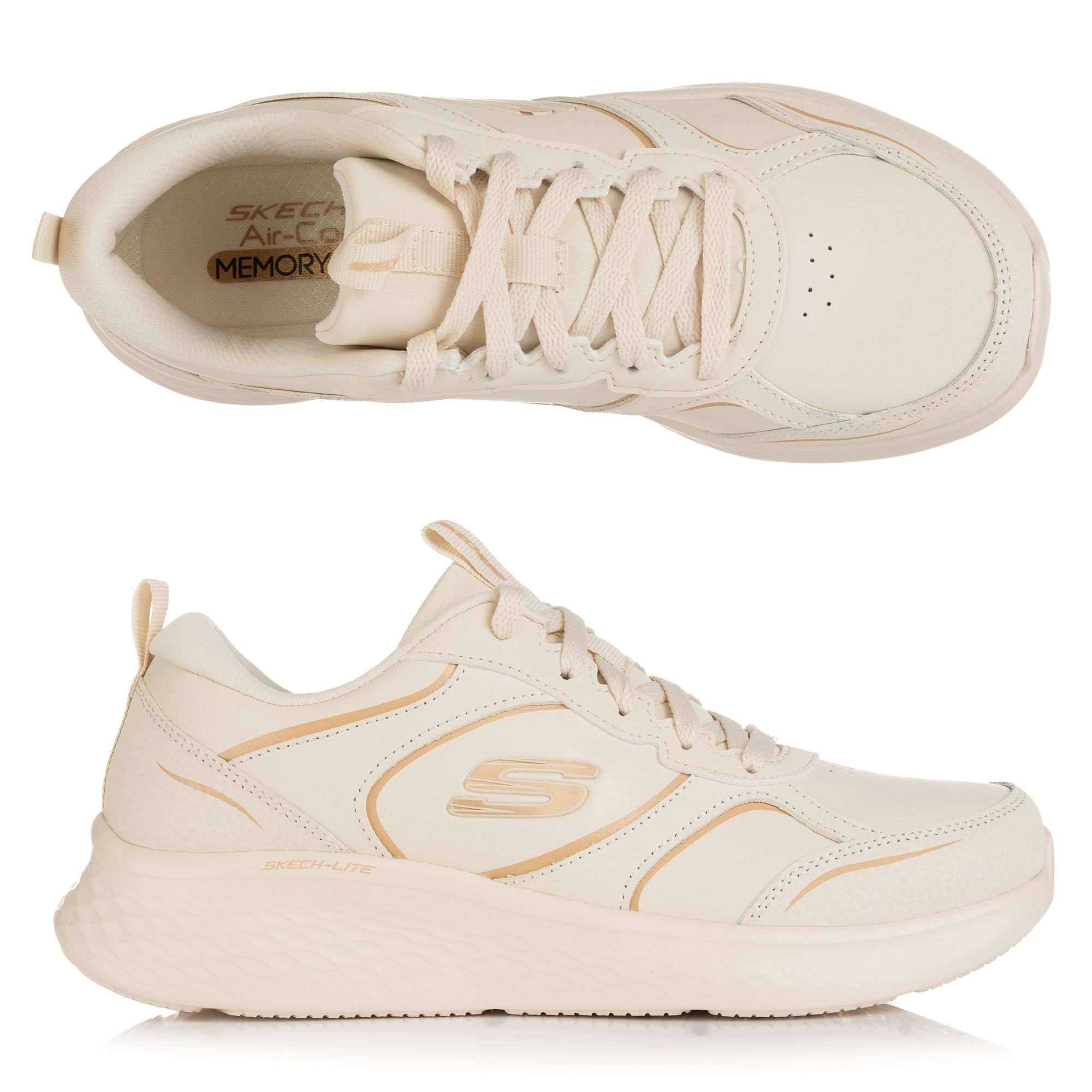 SKECHERS Damen-Sneaker Skech Lite Pro Materialmix Memory Foam