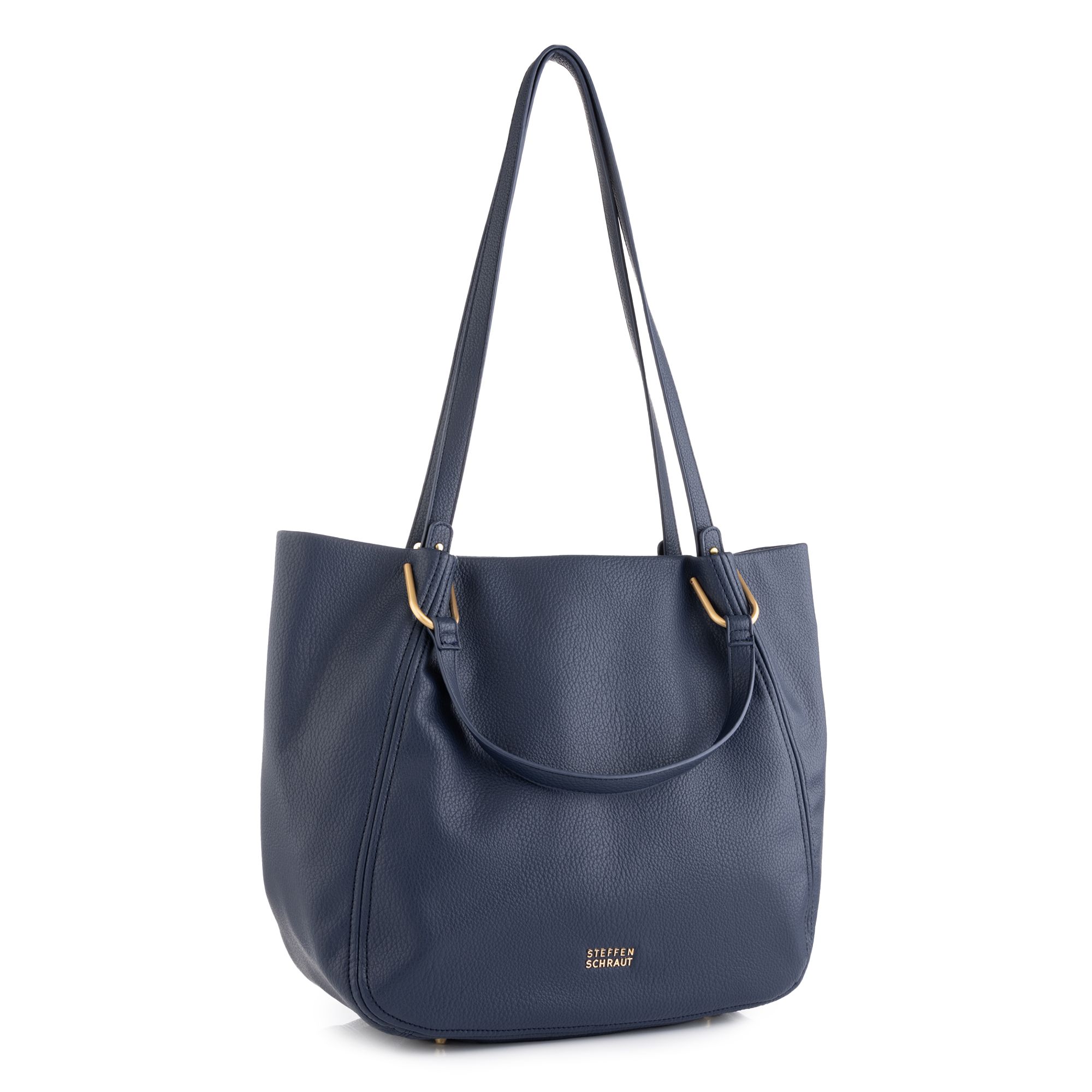 STEFFEN SCHRAUT Henkeltasche diverse Fächer 2 Längen Henkel abnehmbarer Riemen