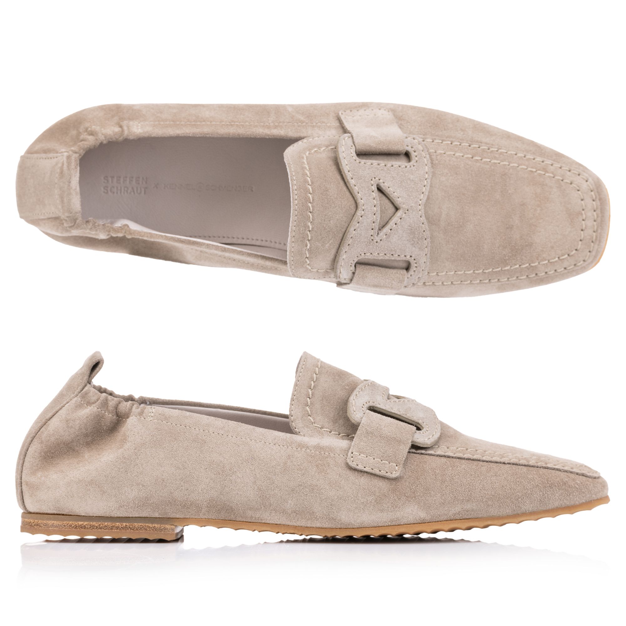 STEFFEN SCHRAUT by Kennel & Schmenger Damen-Slipper echt Leder Made in Germany