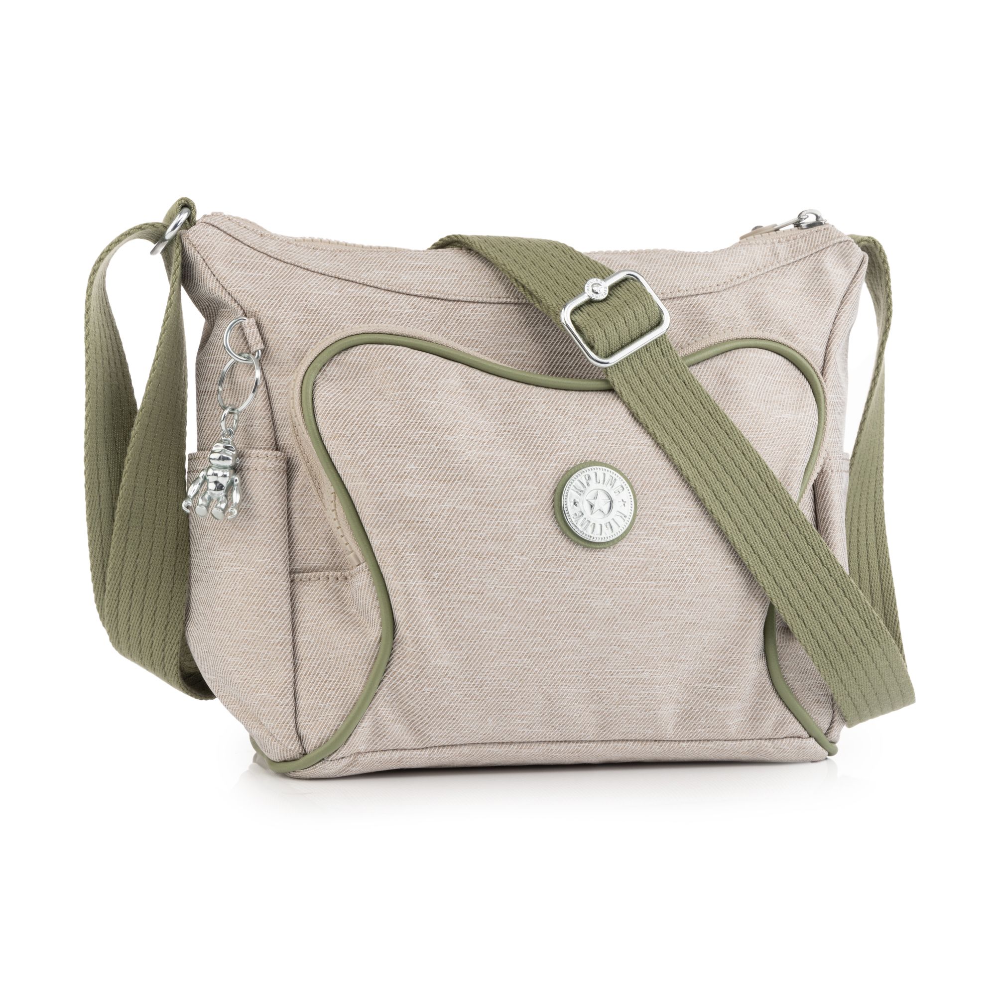 KIPLING® Midi-Umhängetasche Olya Rundum-Paspelierung Sicherheitsfach