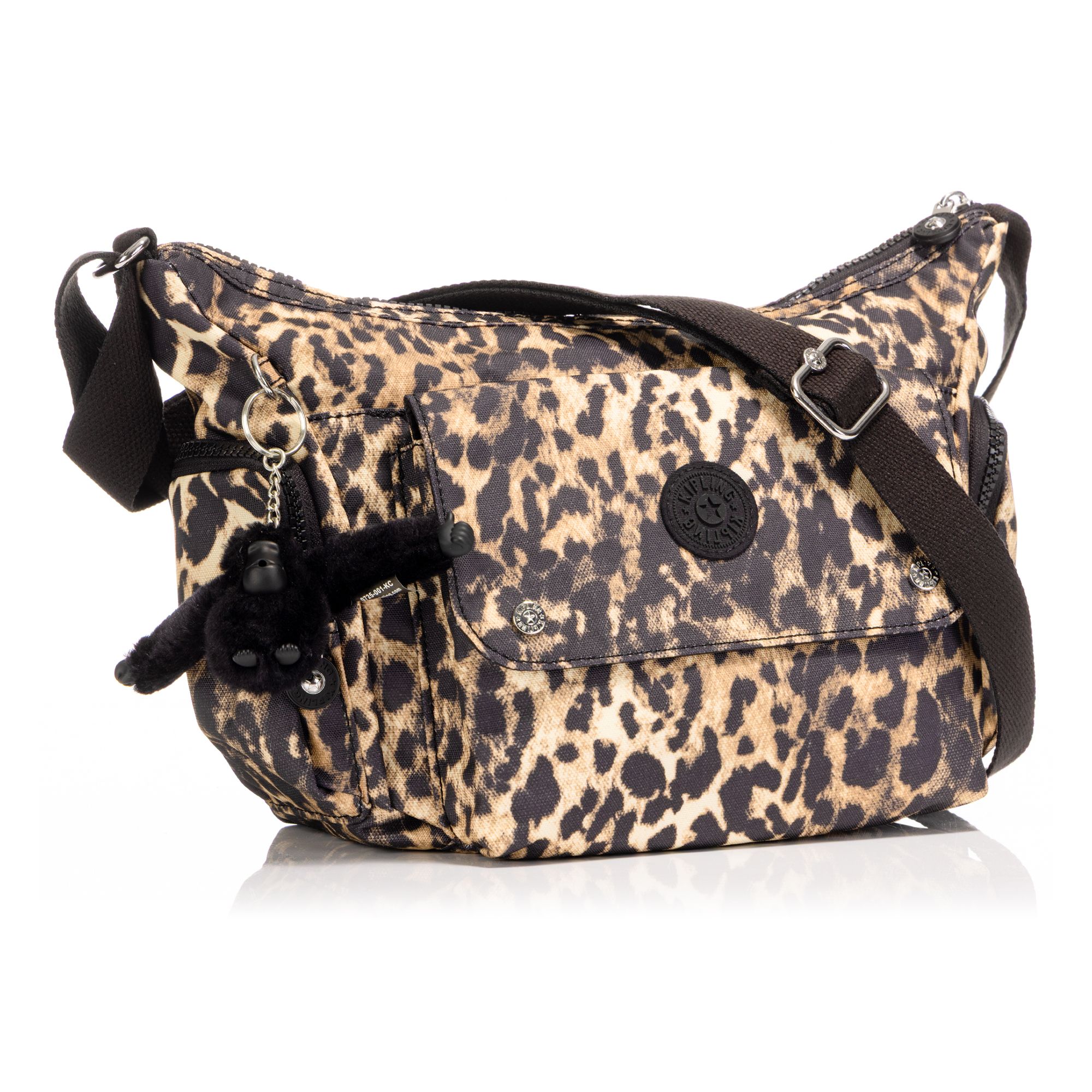 KIPLING® Organizertasche Cido Sicherheitsfach Logo-Details