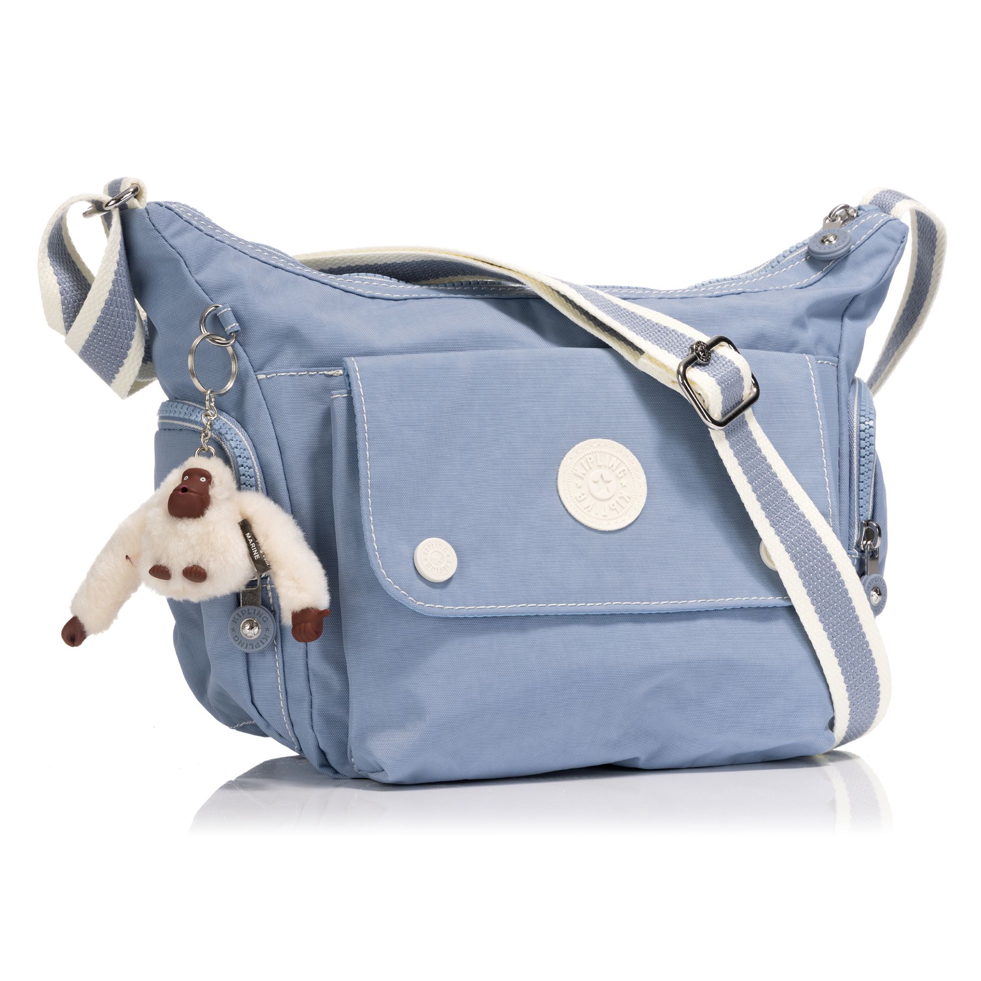 KIPLING® Organizertasche Cido Sicherheitsfach Logo-Details