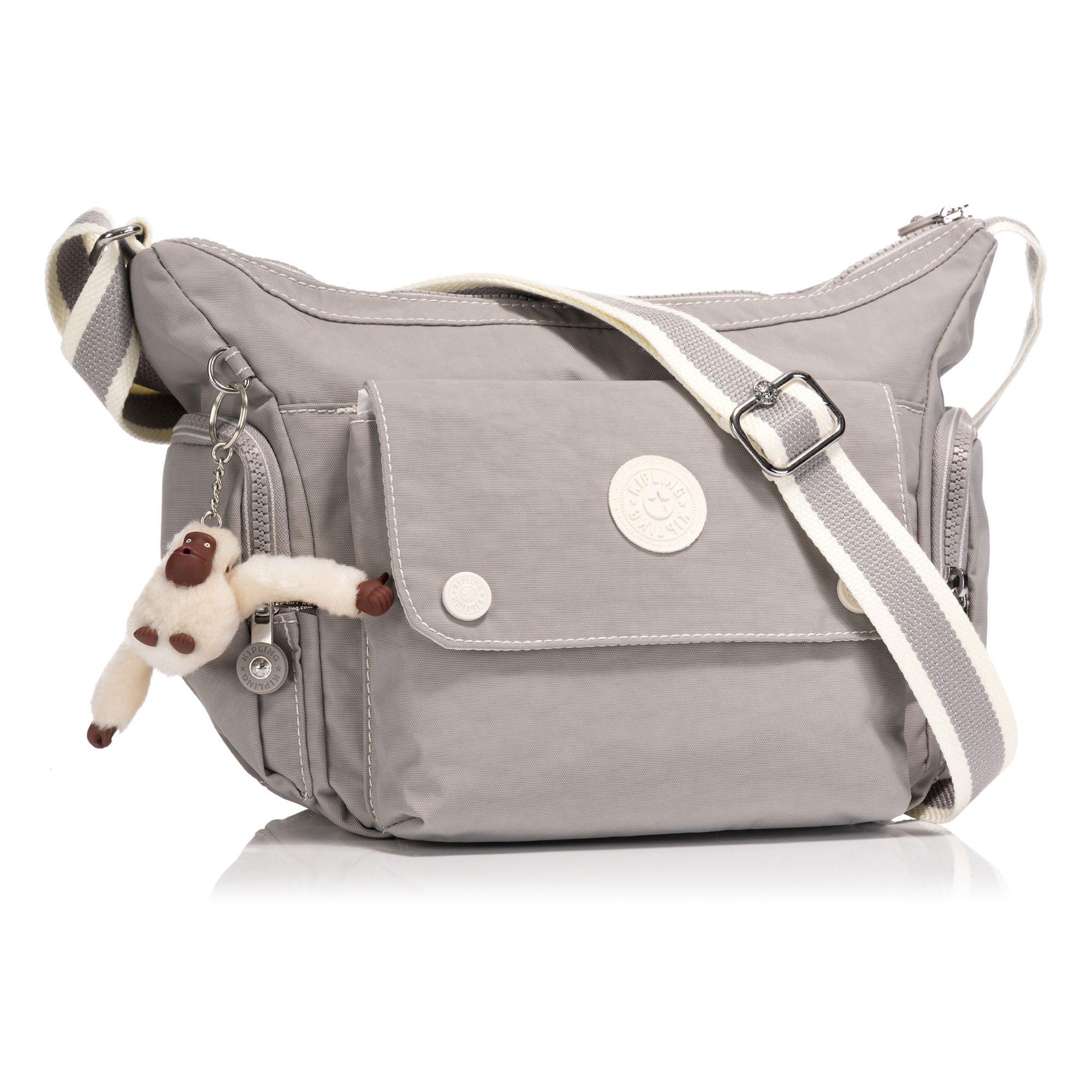 KIPLING® Organizertasche Cido Sicherheitsfach Logo-Details