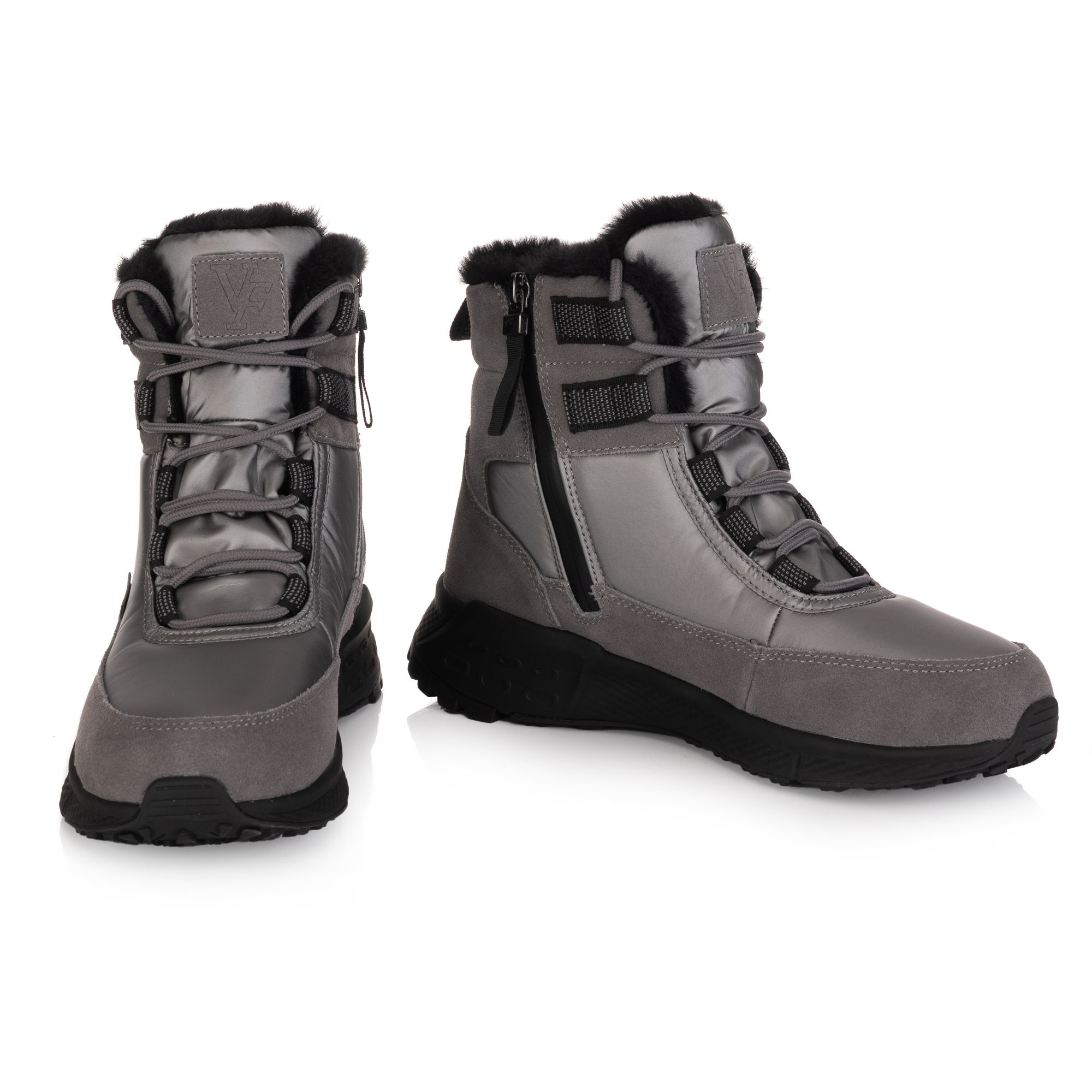 VITAFORM Damen-Stiefel Leder/Textil Texmembran Sportsohle