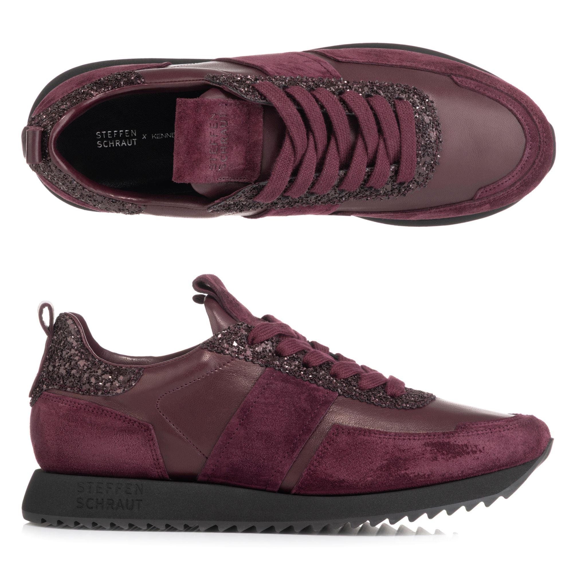 STEFFEN SCHRAUT by Kennel & Schmenger Damen-Sneaker echt Leder Made in Germany