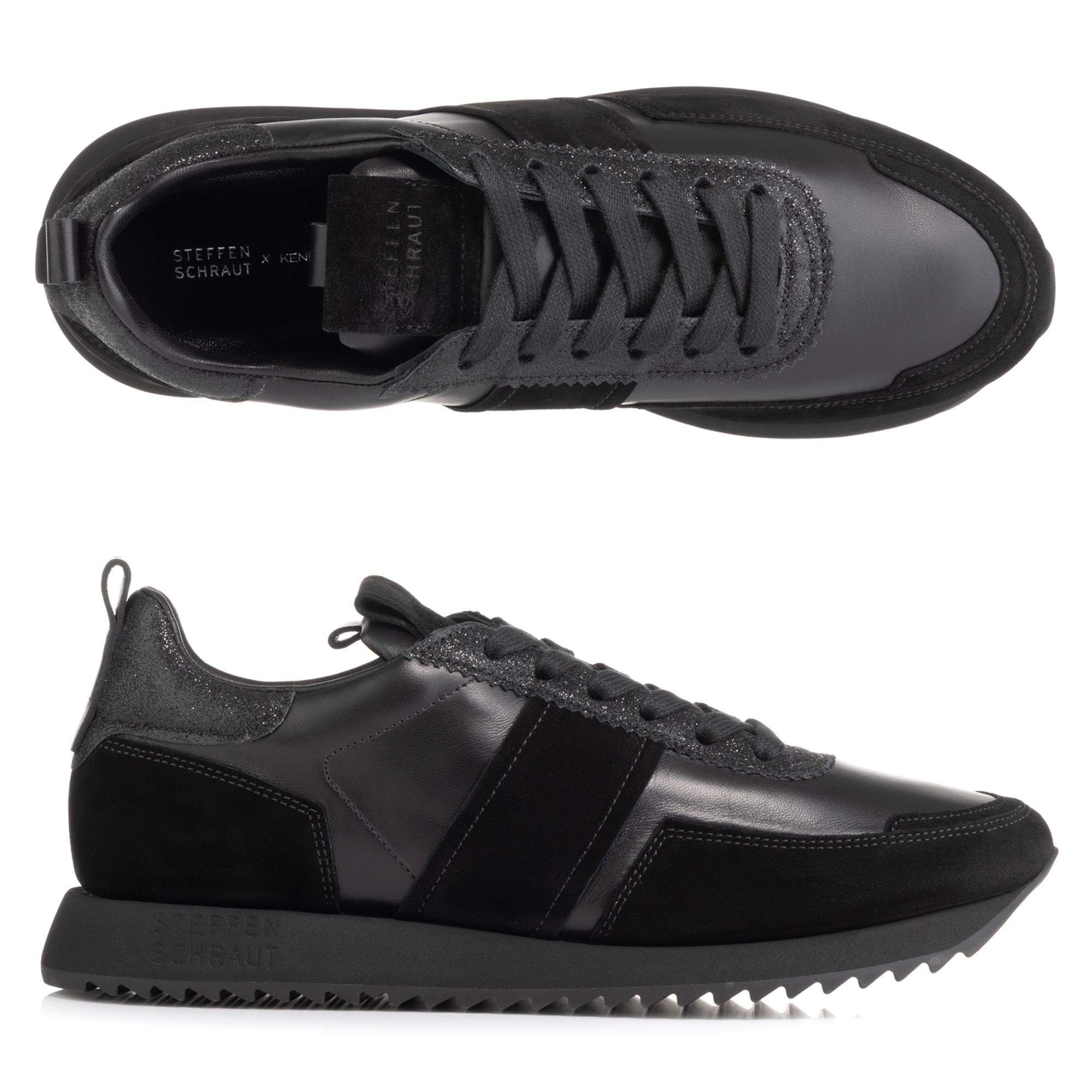 STEFFEN SCHRAUT by Kennel & Schmenger Damen-Sneaker echt Leder Made in Germany