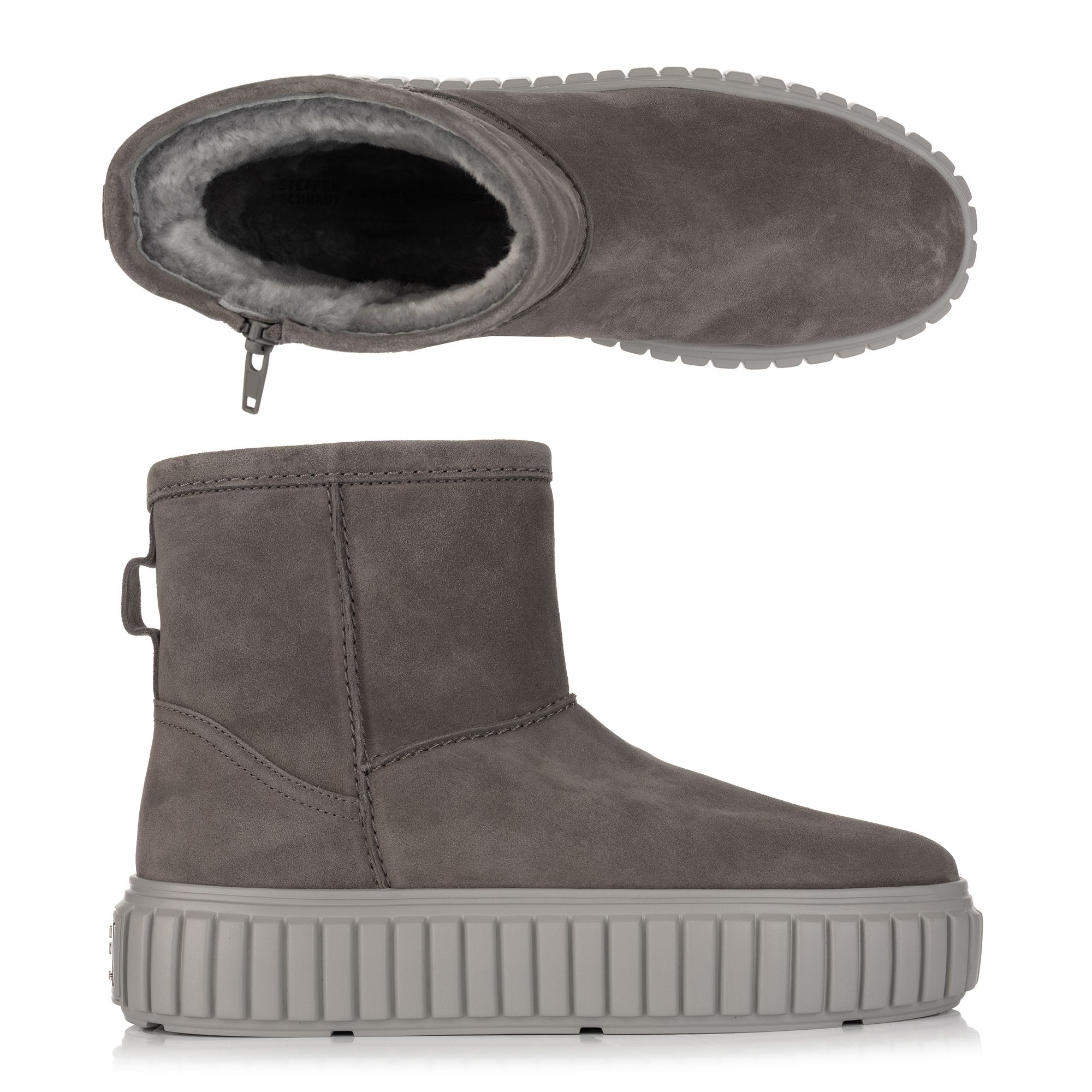 STEFFEN SCHRAUT by Kennel & Schmenger Damen-Boot Lammfell gefüttert Made in Germany