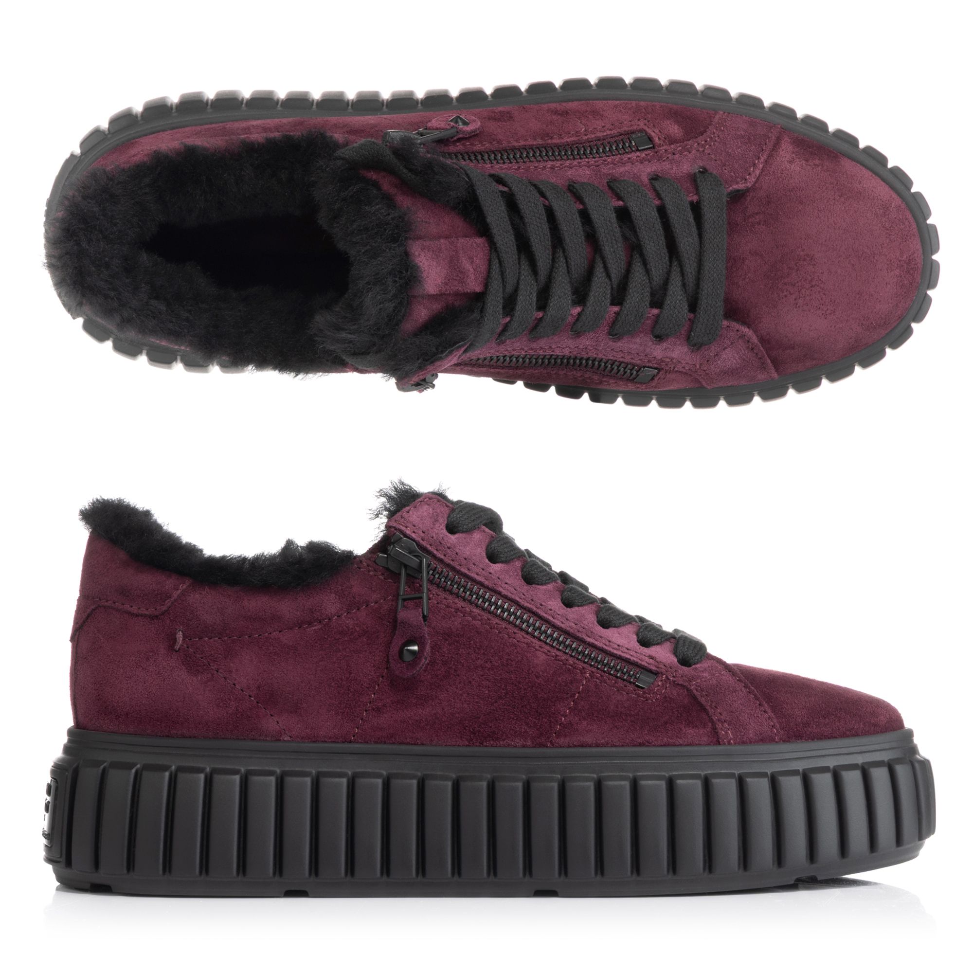 STEFFEN SCHRAUT by Kennel & Schmenger Damen-Sneaker echt Leder Made in Germany