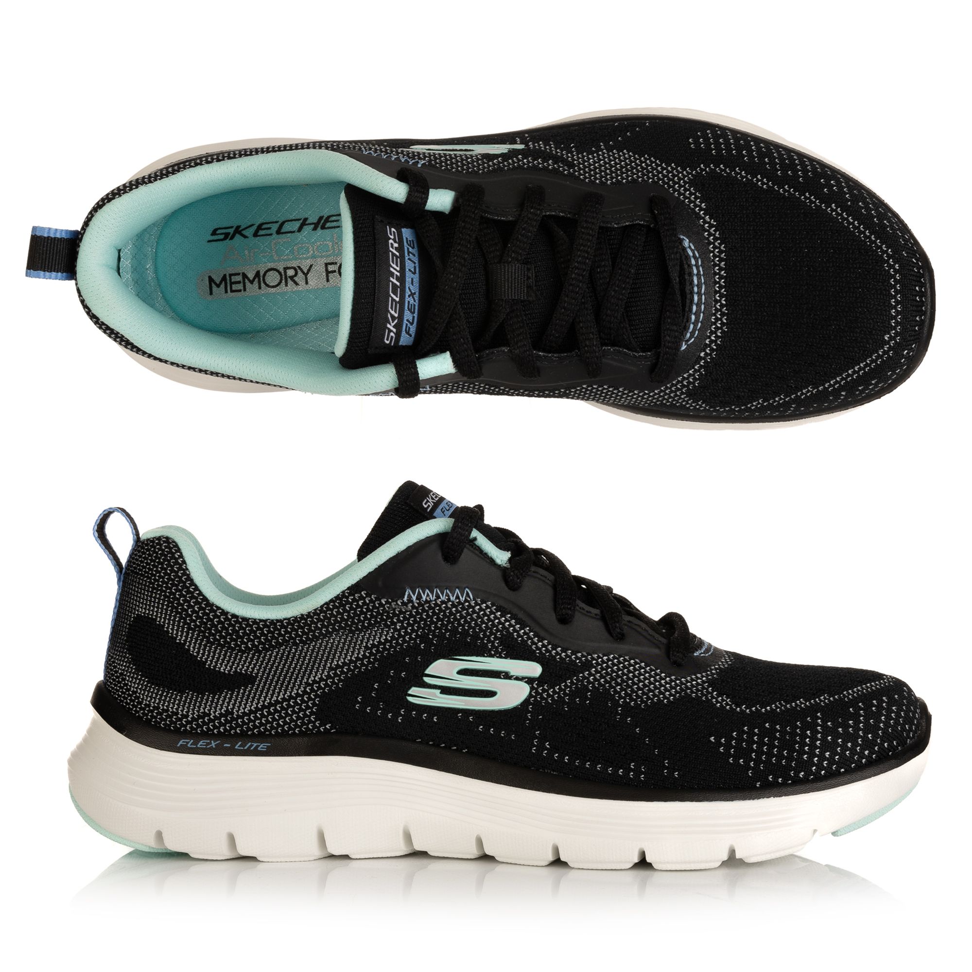 SKECHERS Damen-Sneaker Flex Appeal 5.0 Strick Memory Foam
