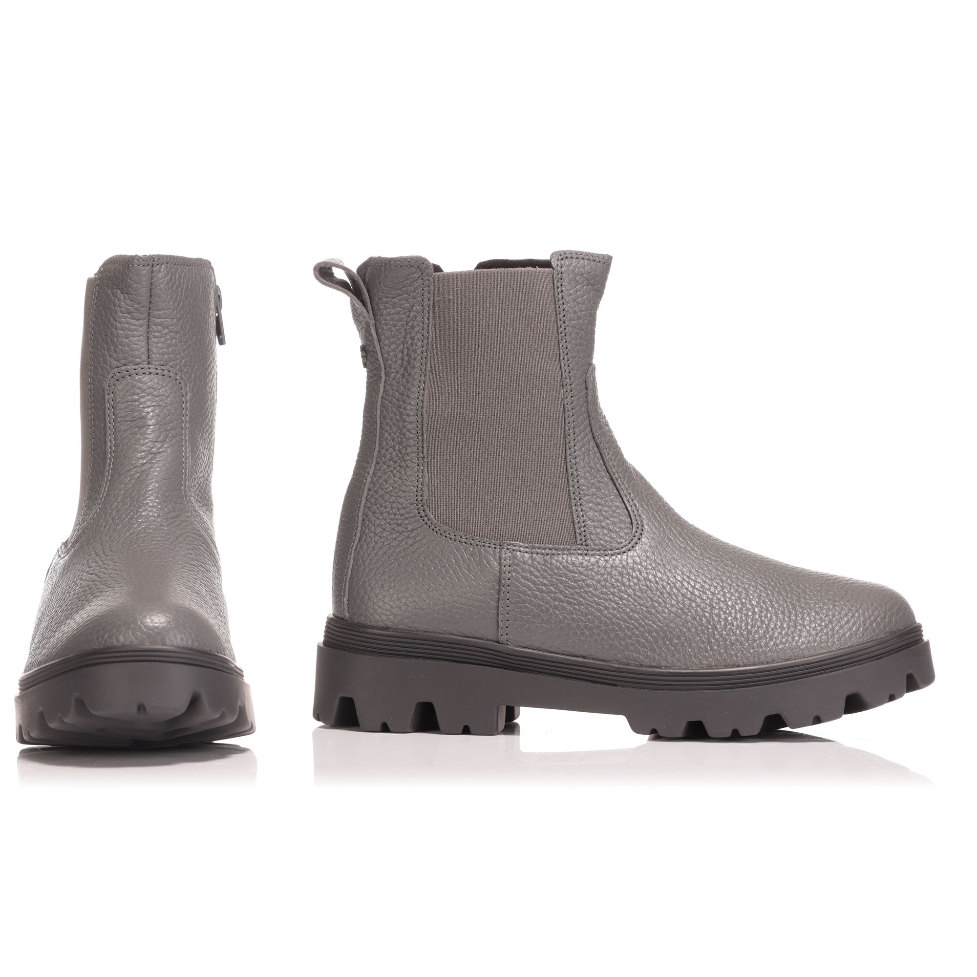 VITAFORM Damen-Stiefelette Hirschleder Reißverschluss Sohle Finja