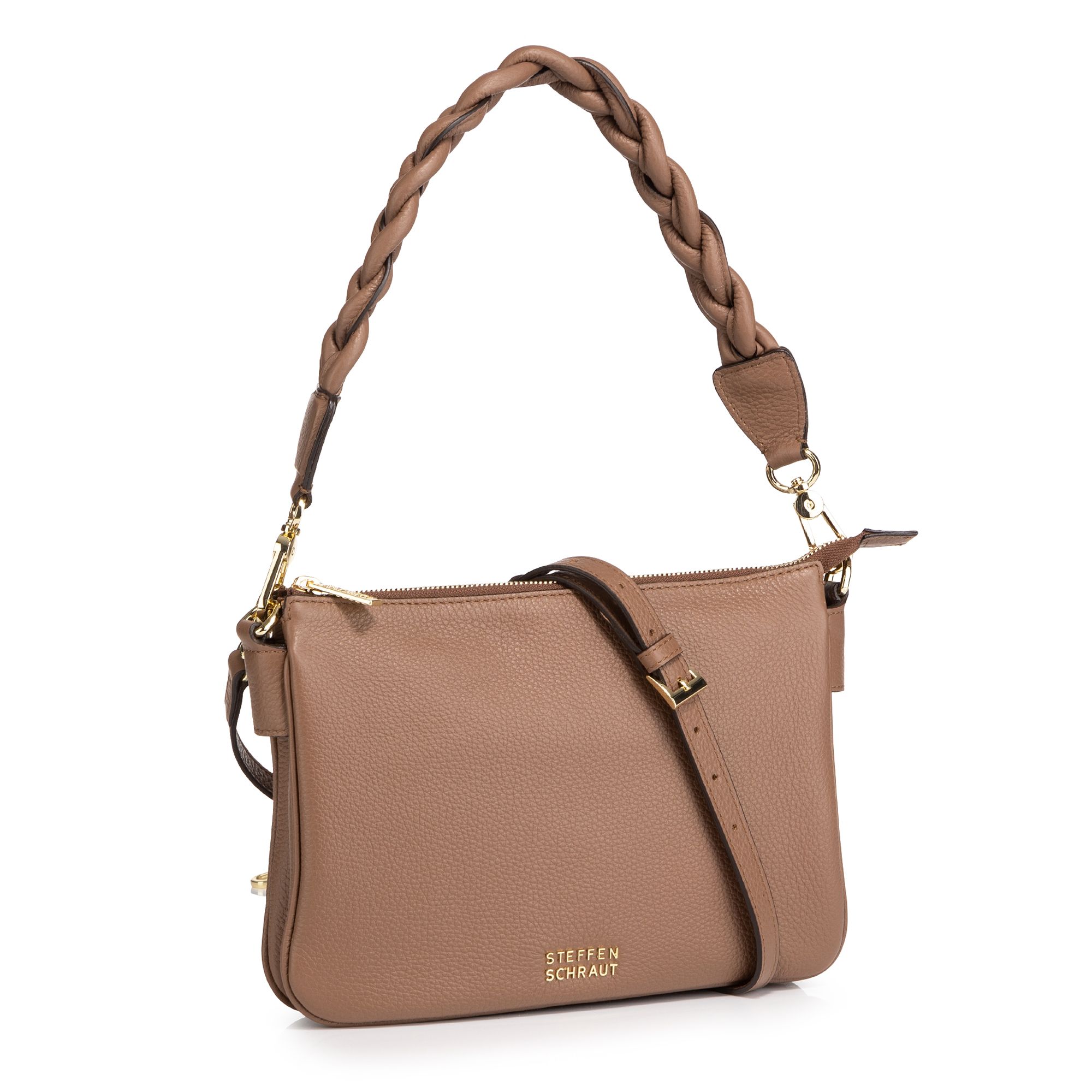 STEFFEN SCHRAUT by Abro Schultertasche echt Leder aus Italien