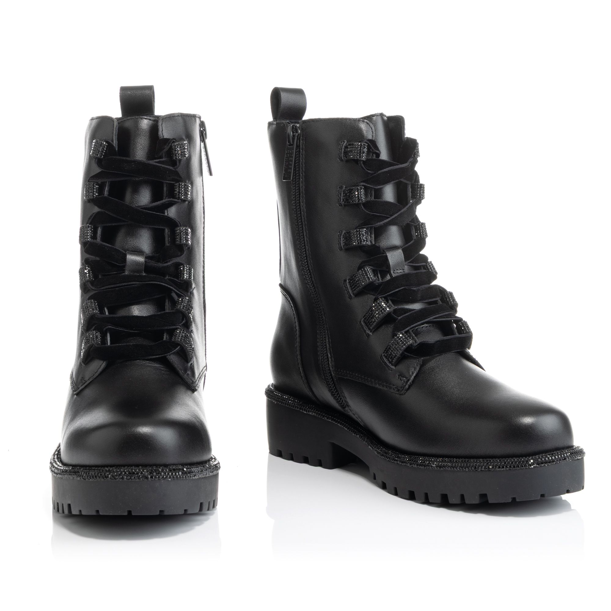 STEFFEN SCHRAUT Damen-Stiefelette Echtleder Strassverzierung Absatzhöhe ca. 5,5cm