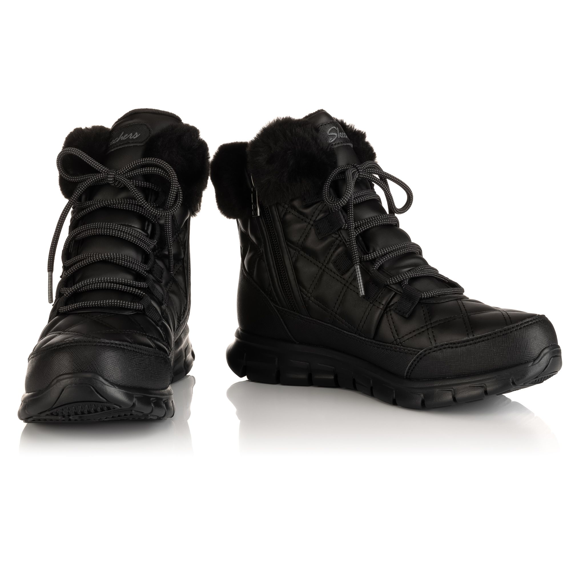 SKECHERS Damen-Bootie Synergy wasserdicht seitl. Reißverschluss