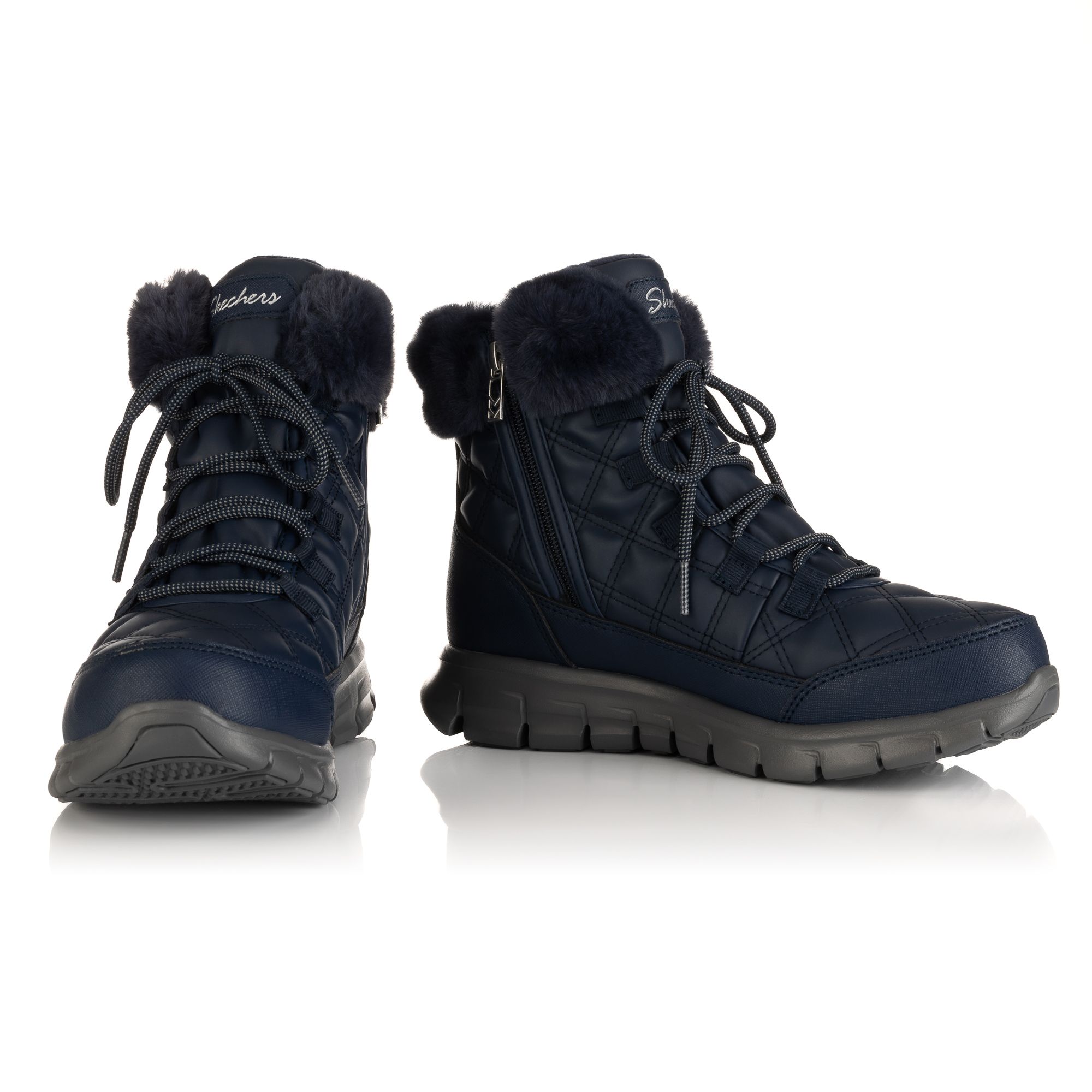 SKECHERS Damen-Bootie Synergy wasserdicht seitl. Reißverschluss