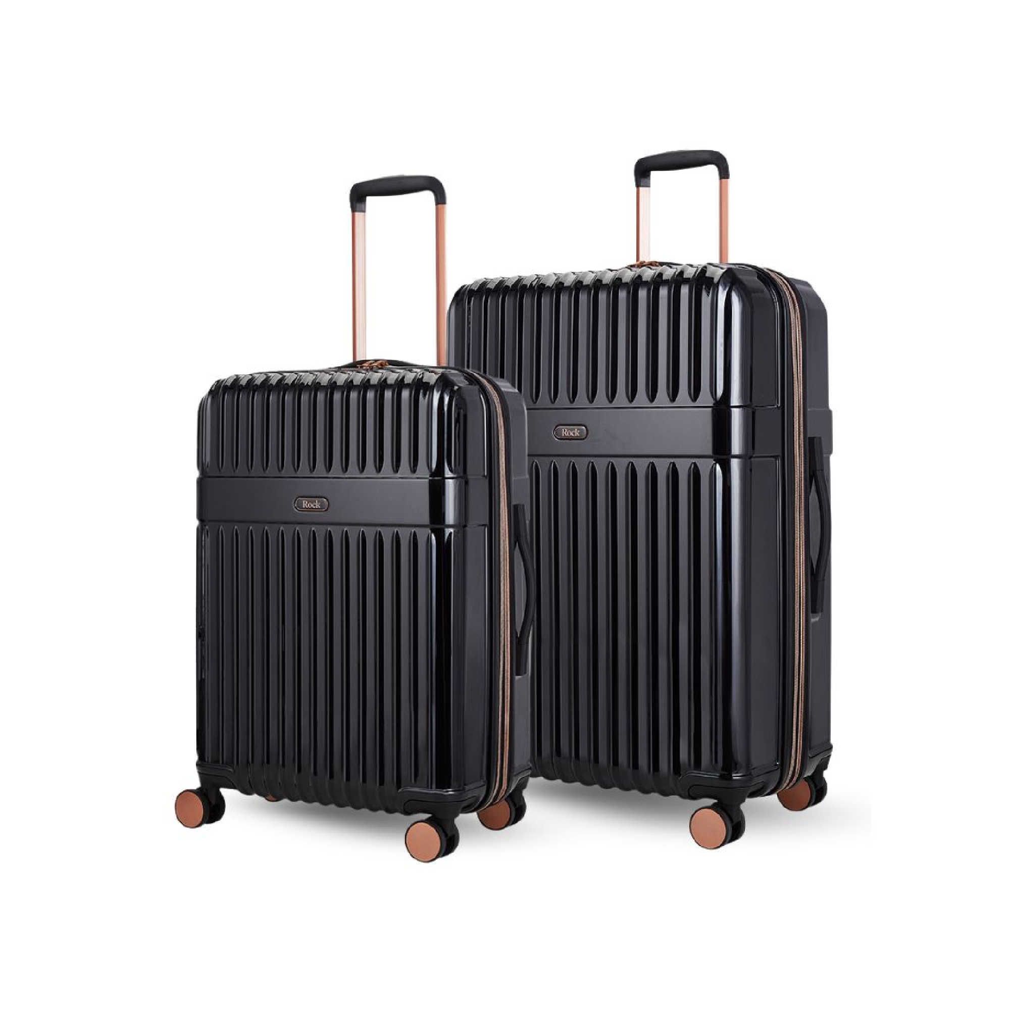 ROCK Reisegepäck 2er-Set Hartschale strapazierfähig extraleicht