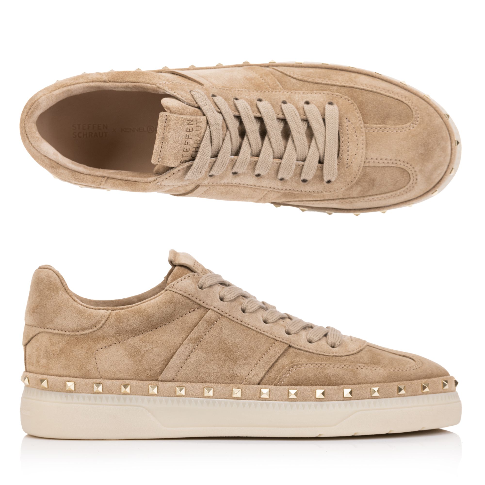 STEFFEN SCHRAUT by Kennel & Schmenger Damen-Sneaker Materialmix Made in Germany